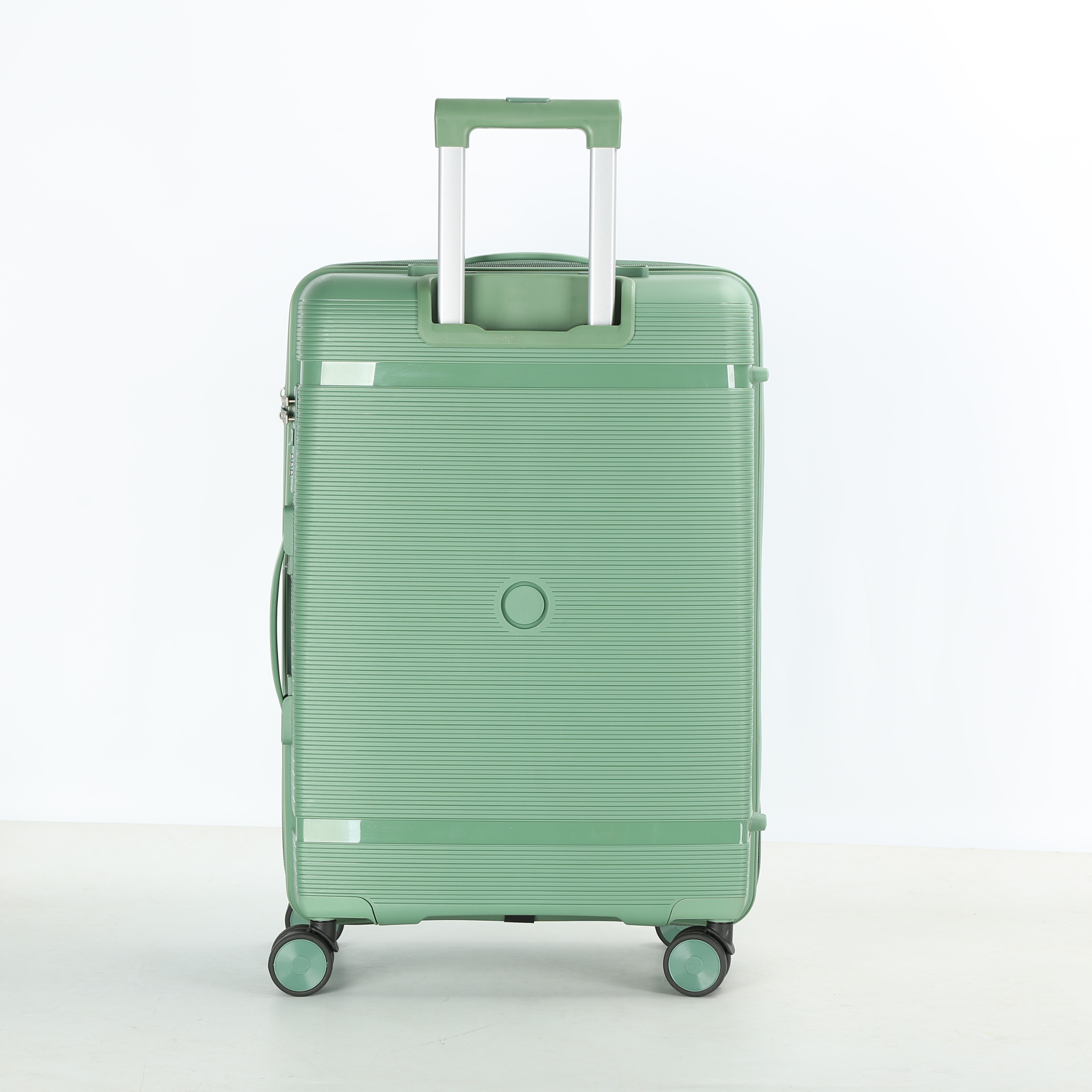 Juego de 3 Maletas – Polipropileno (XL-75cm) (L-65cm) (S-55cm) – Verde Pastel