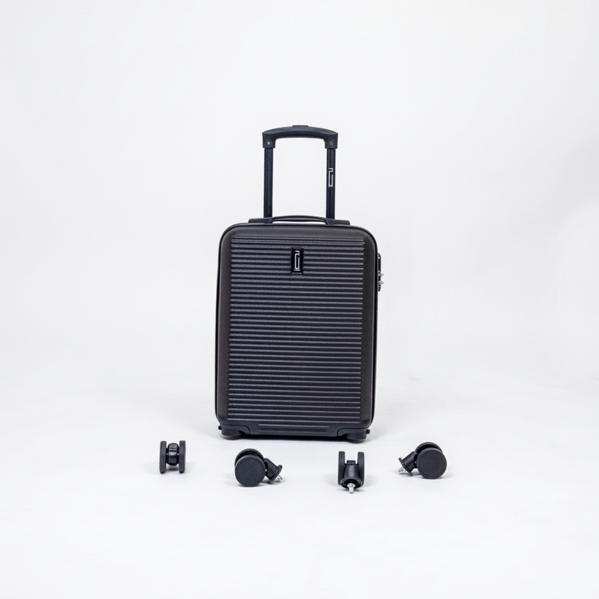 Maleta de cabina ABS - XS con ruedas extraíbles (45 cm)