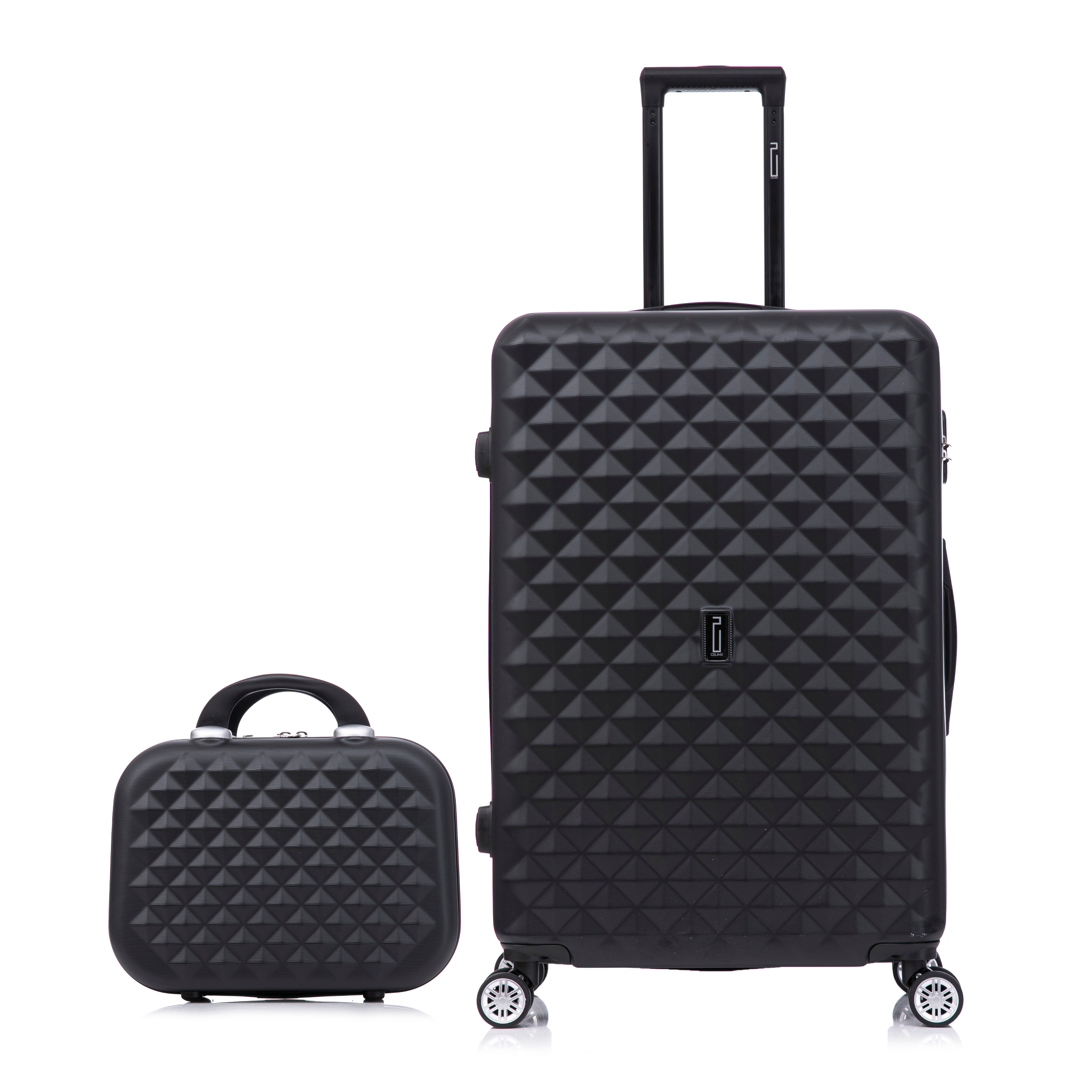 Maleta urbana mediana | Estuche rígido | 65x40x25 | Negro