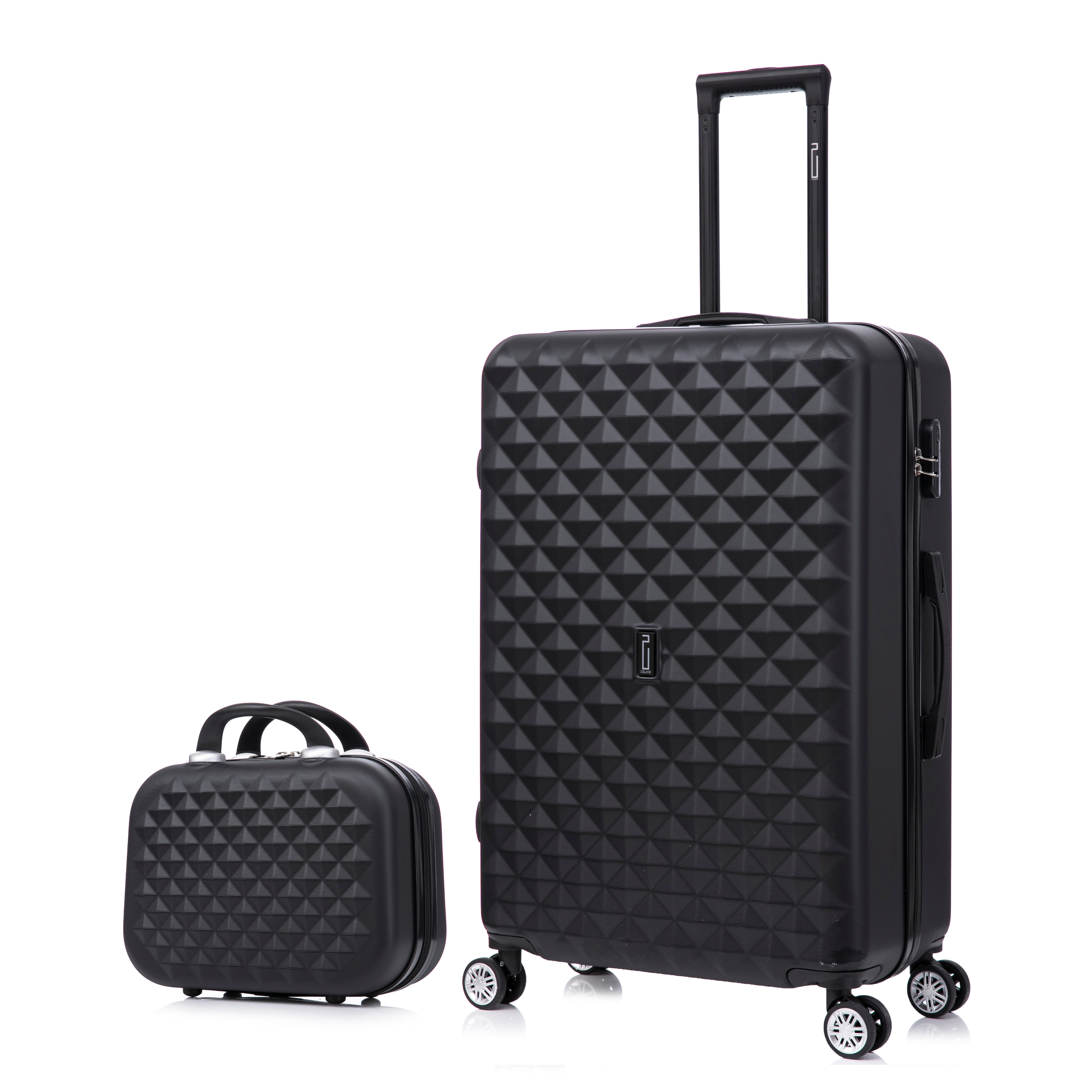 Maleta urbana mediana | Estuche rígido | 65x40x25 | Negro