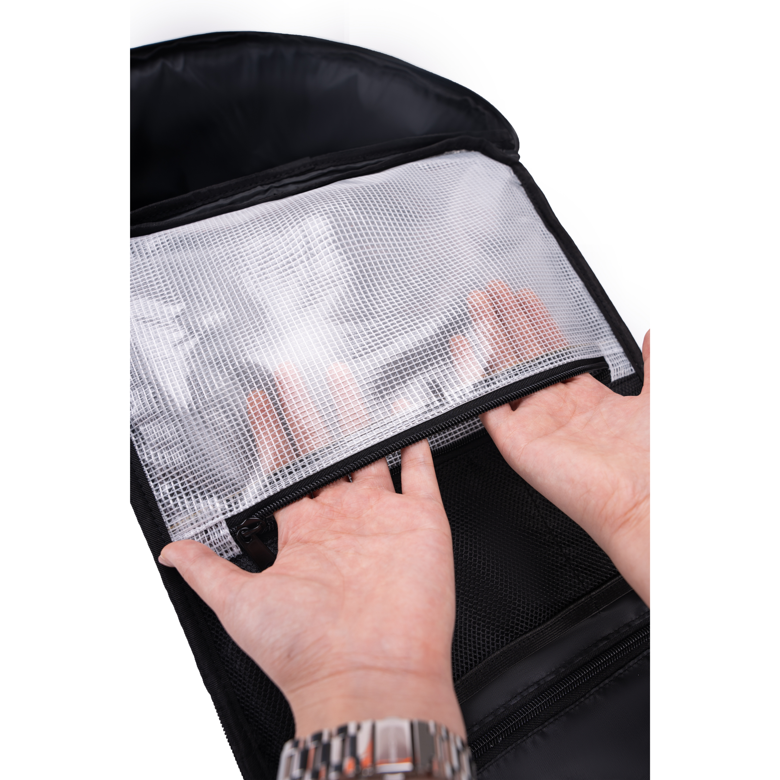 Mochila CELIMS sellada al vacío 40x30x20 - Equipaje de mano - Impermeable - Negra