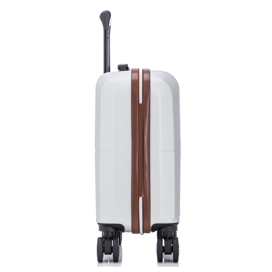 Valise Cabine Easyjet | 45x36x20 | Argent Sterling | ABS