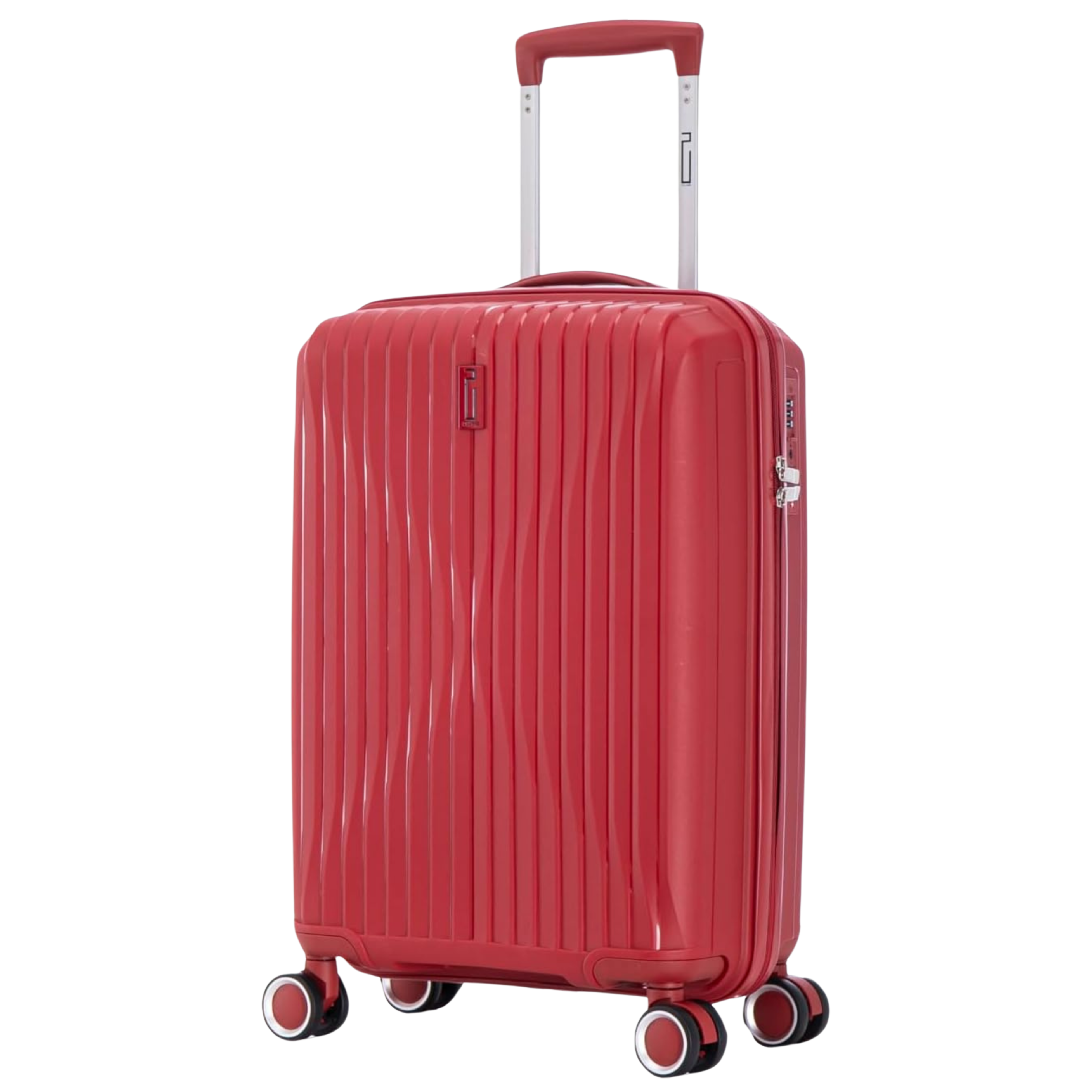Valise Cabine Polypropylène | valise en polypropylène | 55x40x20 | Rouge