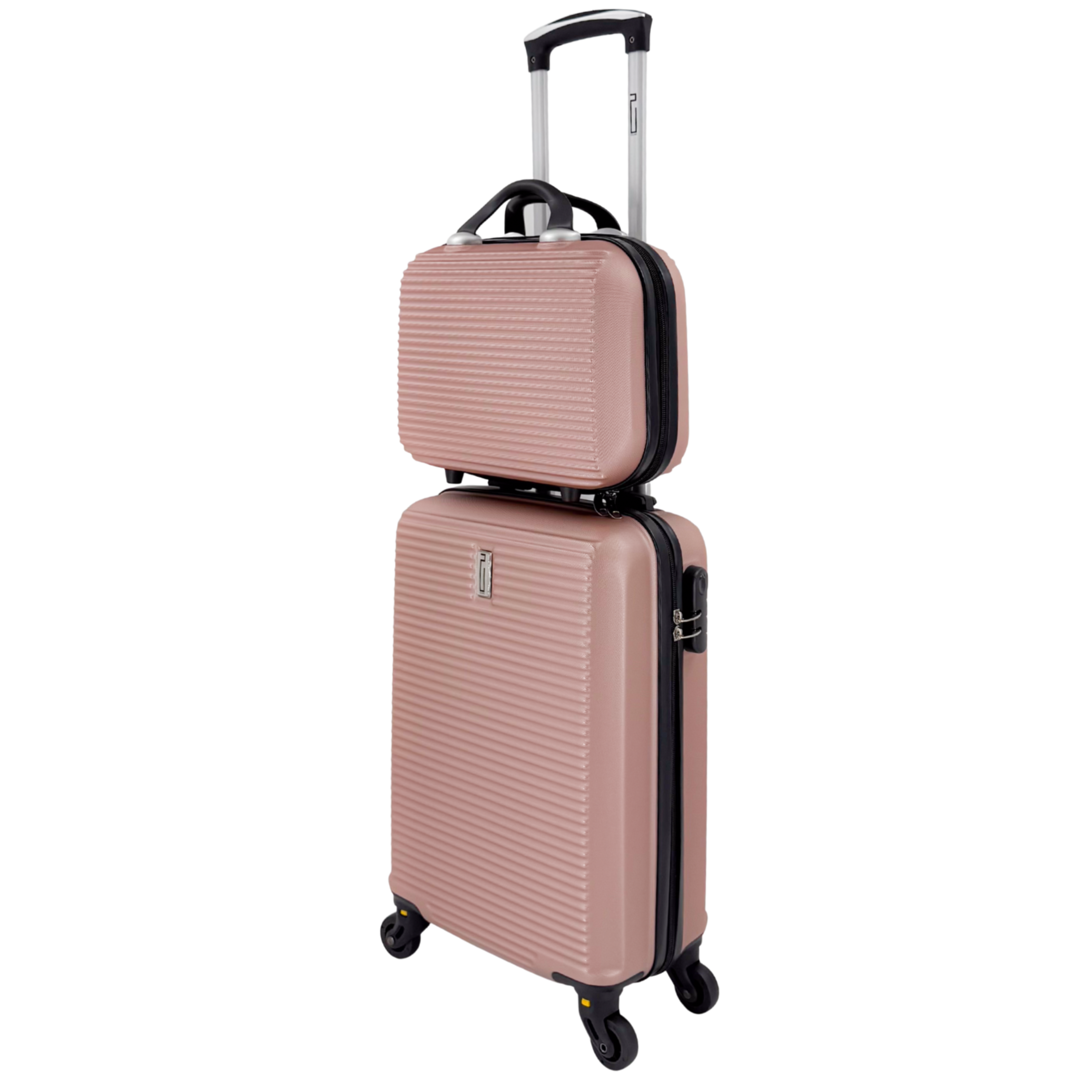 Valise Cabine & Vanity ABS - XS Roues Amovibles (45cm)