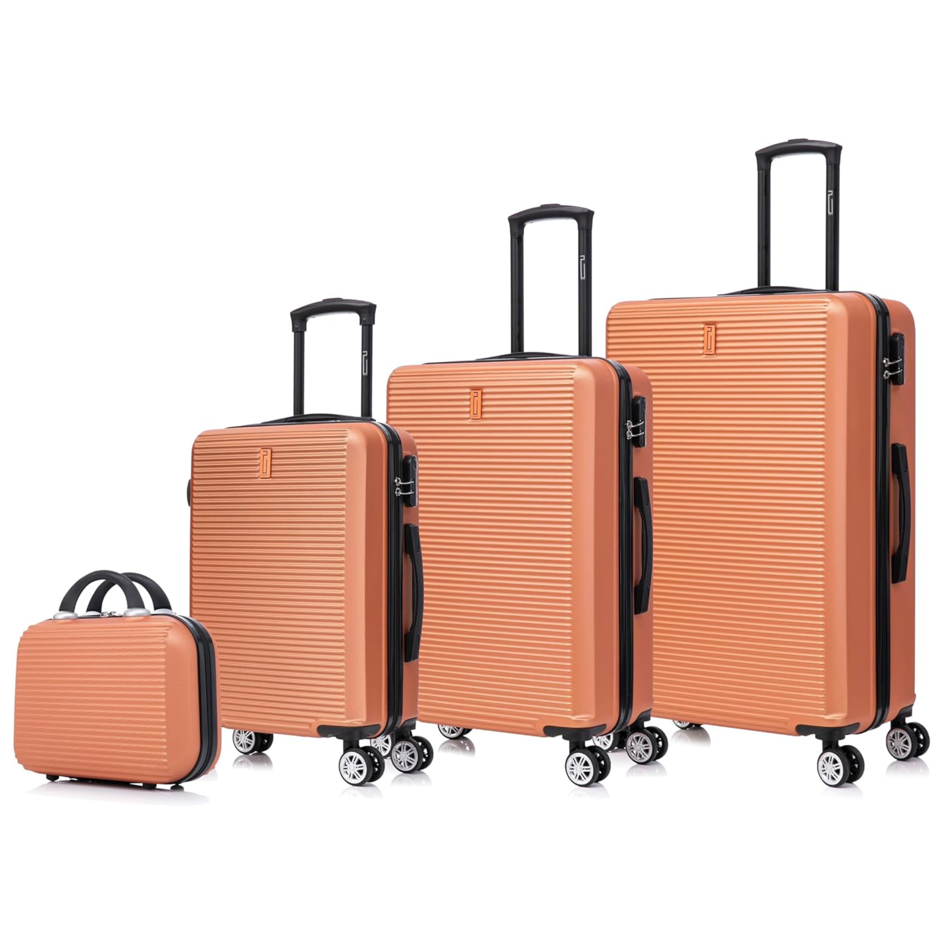 4-piece Weekend suitcase set (cabin, medium, large + vanity)