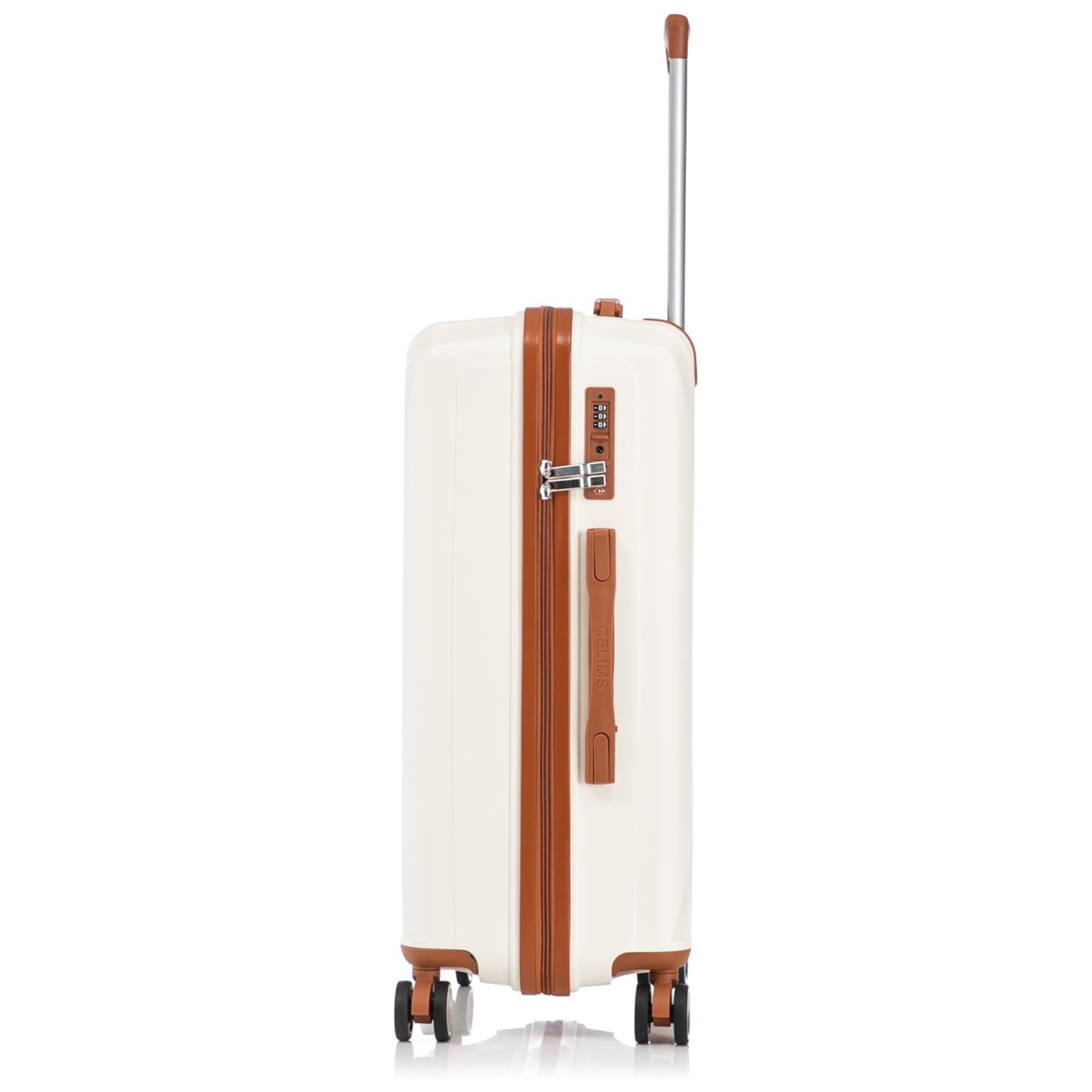 Maleta grande de polipropileno | Equipaje facturado de 23 kg | 75x45x28 | Rojo