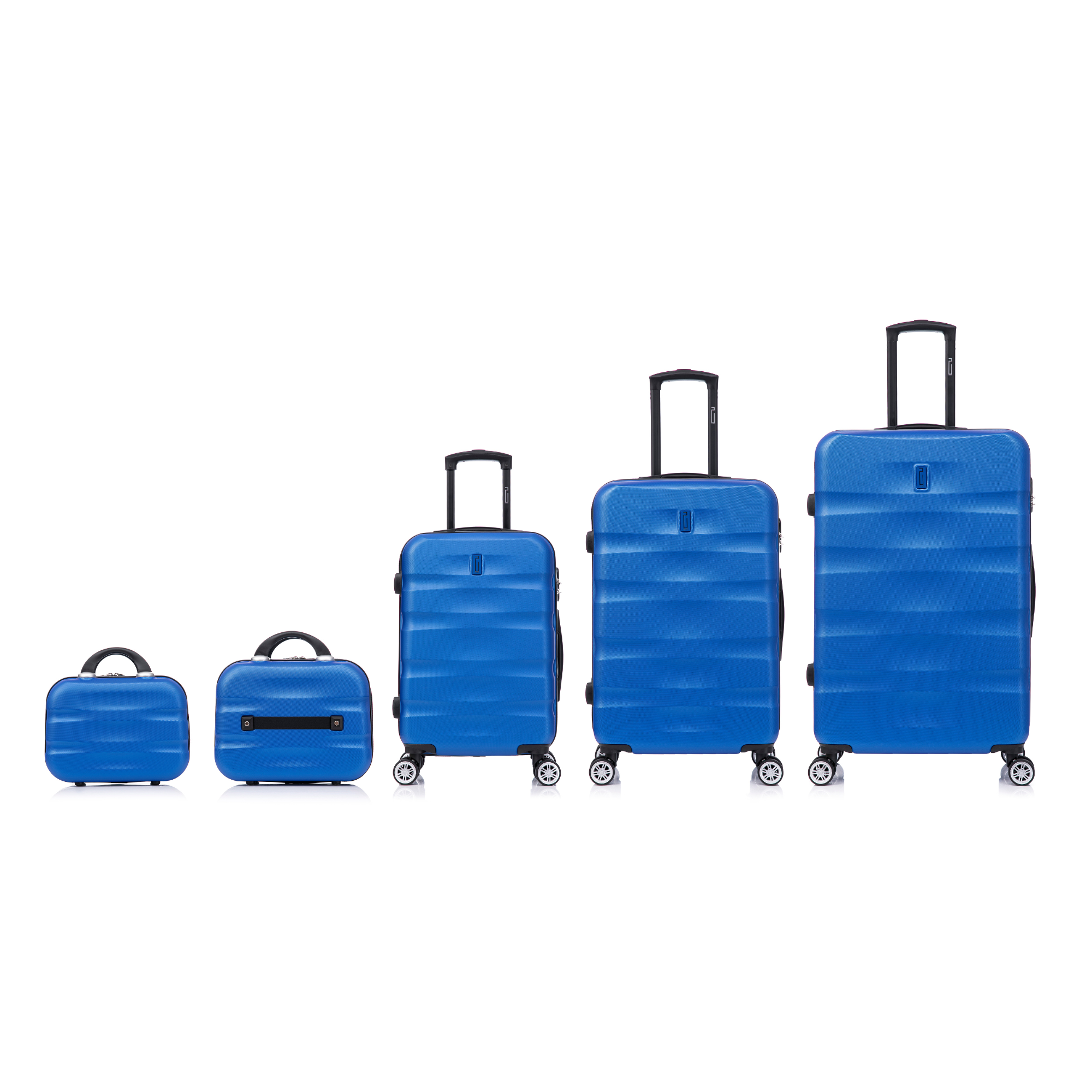 SET - Juego de 5 maletas - ABS (XL-75cm) (L-65cm) (S-55cm)