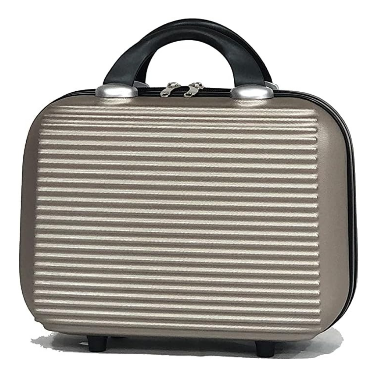 Set De Valise 5 pièces Week-end | Valise Cabine | Valise Moyenne | Valise Grande | 2x Vanity – Champagne - Celims France