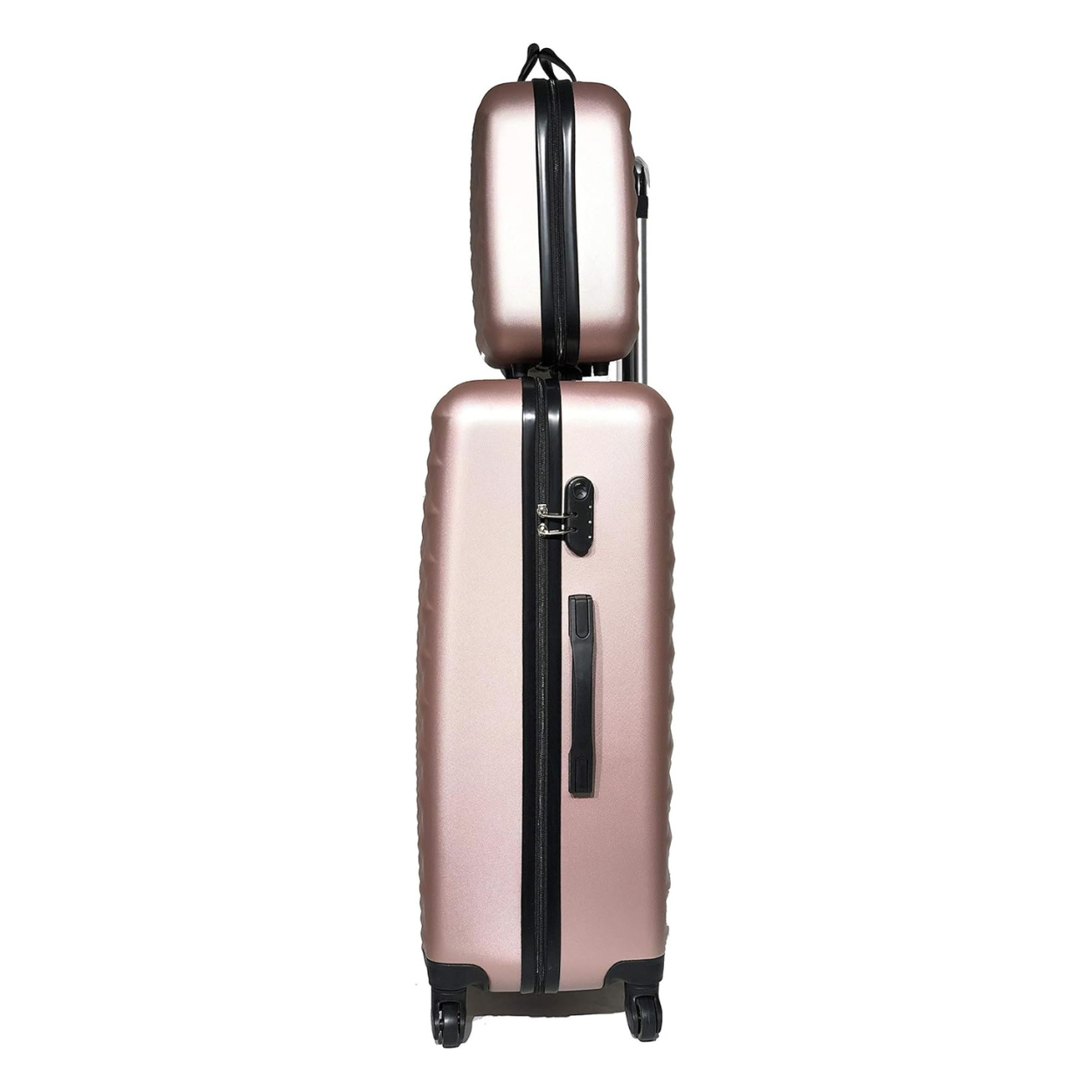 Set De Valise 6 pièces Urban | Valise Cabine | Valise Moyenne | Valise Grande | 2x Vanity – Rose Gold - Celims France