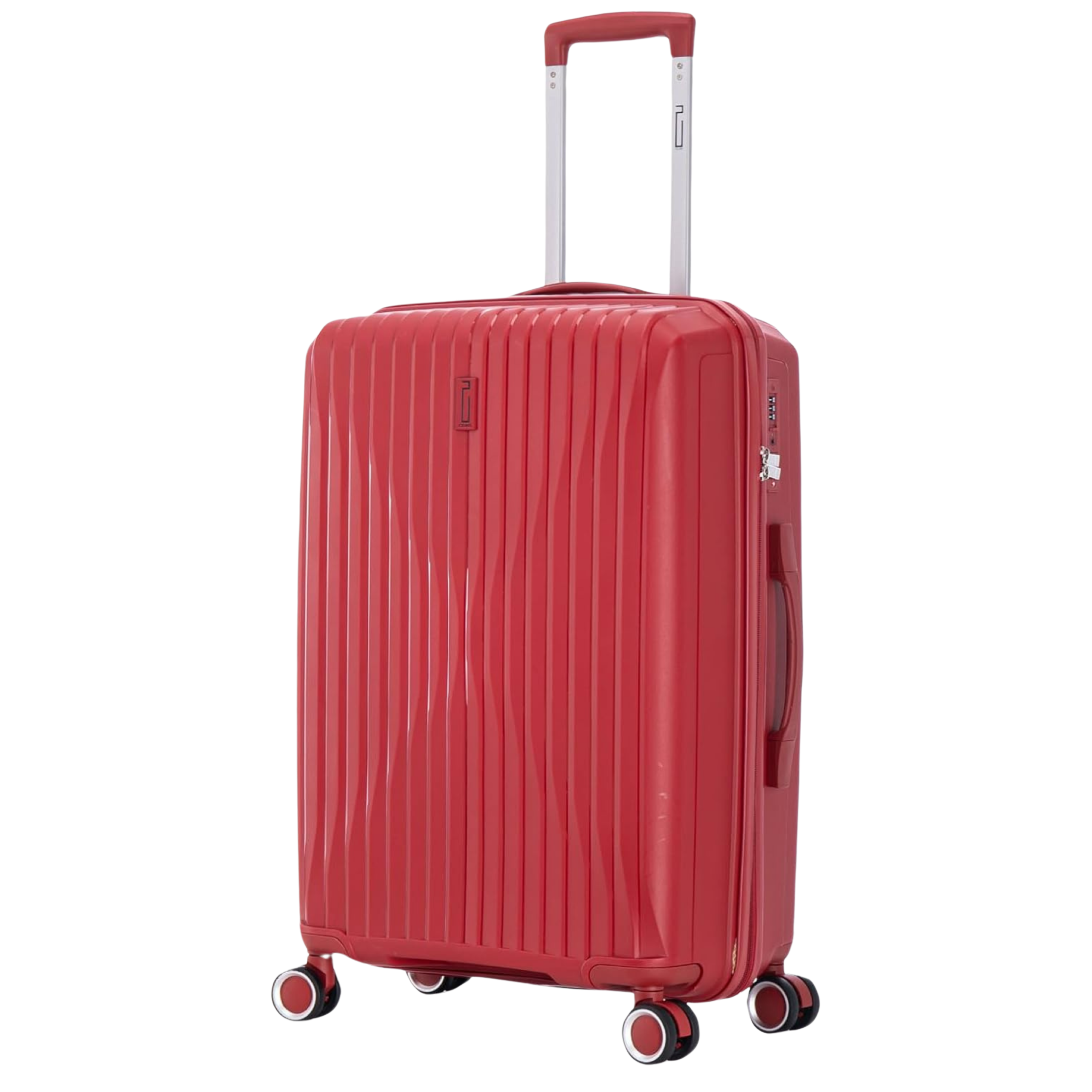 Valise Moyenne En Polypropylène | Valise 20 kg | 65x40x25 | Rouge