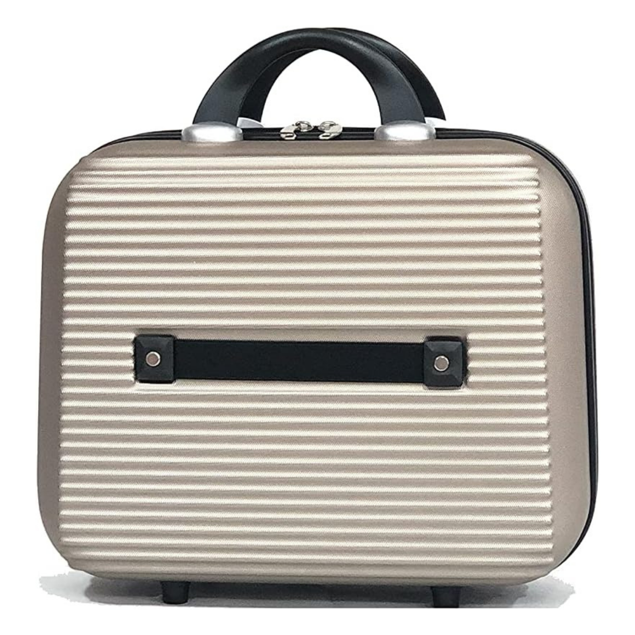 Set De Valise 5 pièces Week-end | Valise Cabine | Valise Moyenne | Valise Grande | 2x Vanity – Champagne - Celims France