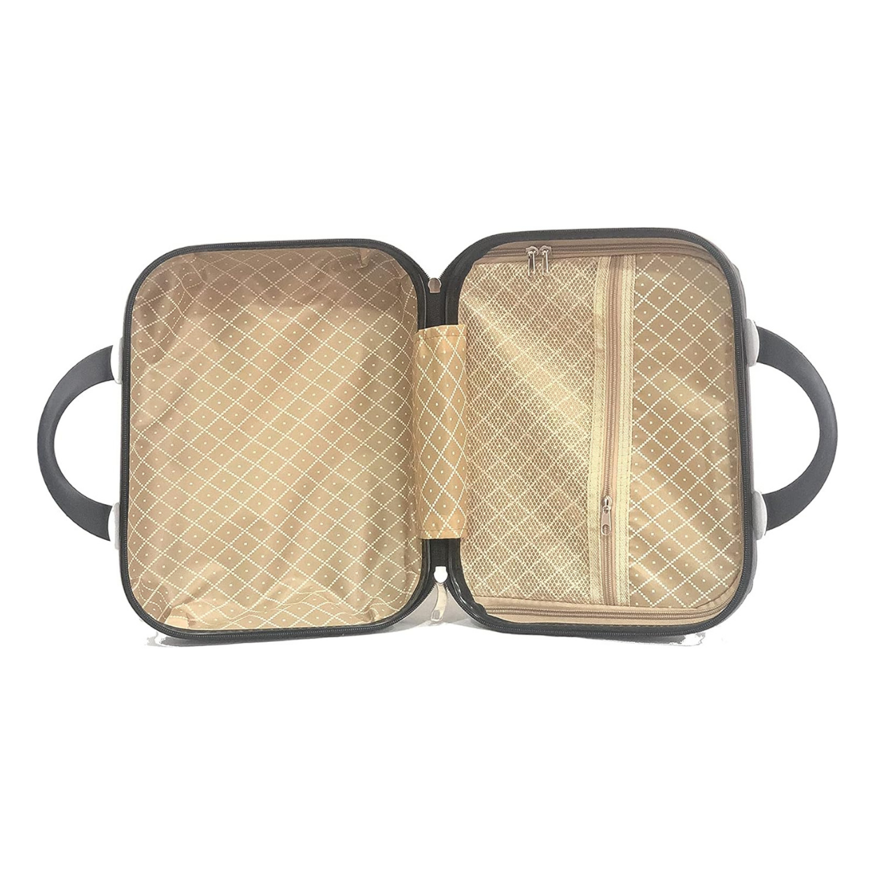 Set De Valise 5 pièces Week-end | Valise Cabine | Valise Moyenne | Valise Grande | 2x Vanity – Bleu - Celims France
