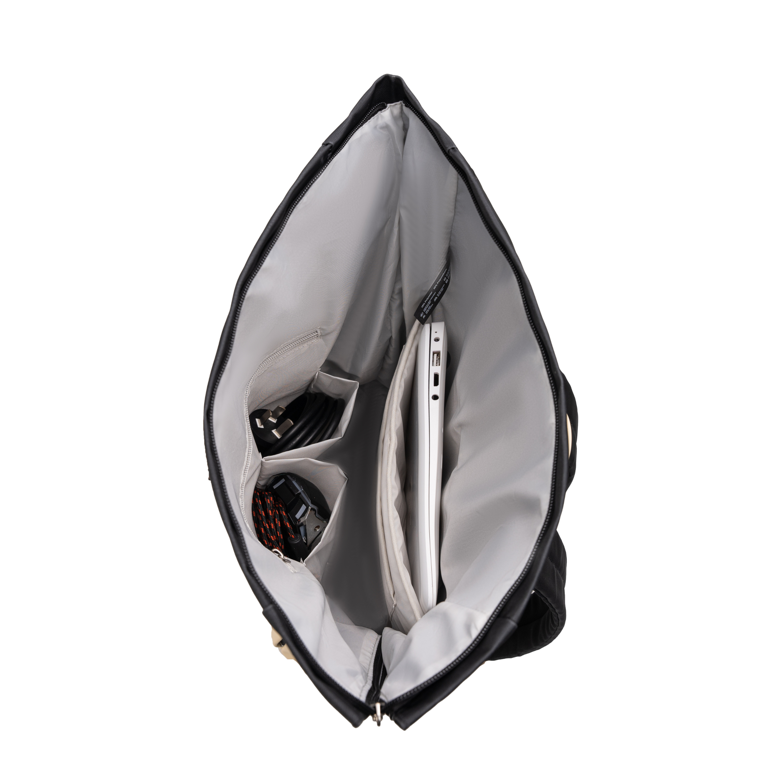 Mochila enrollable CELIMS - Equipaje de mano 40x30x20cm - Impermeable y ultrarresistente - Arena