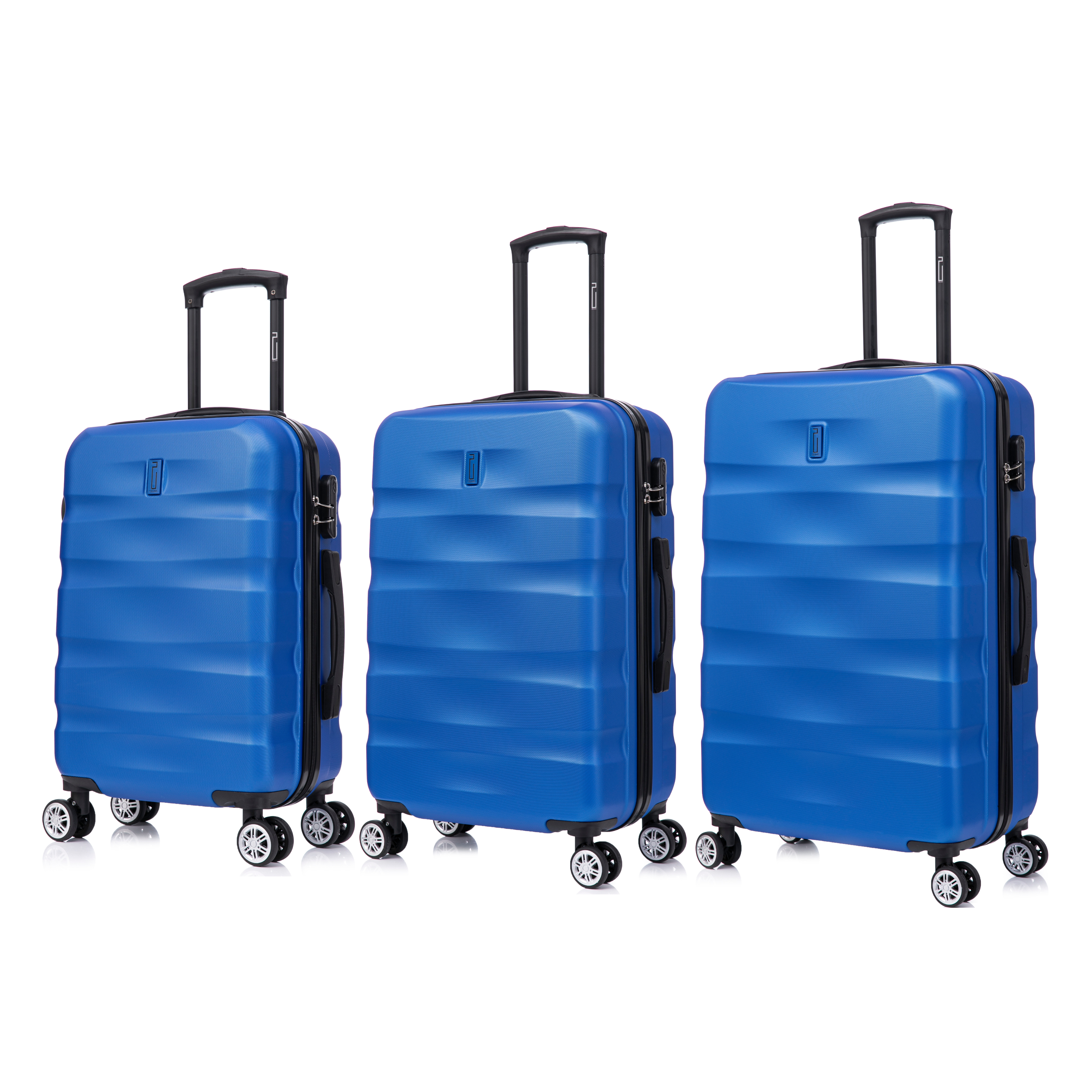 AeroWave 3-piece suitcase set | Cabin suitcase | Medium suitcase | Large suitcase - Green