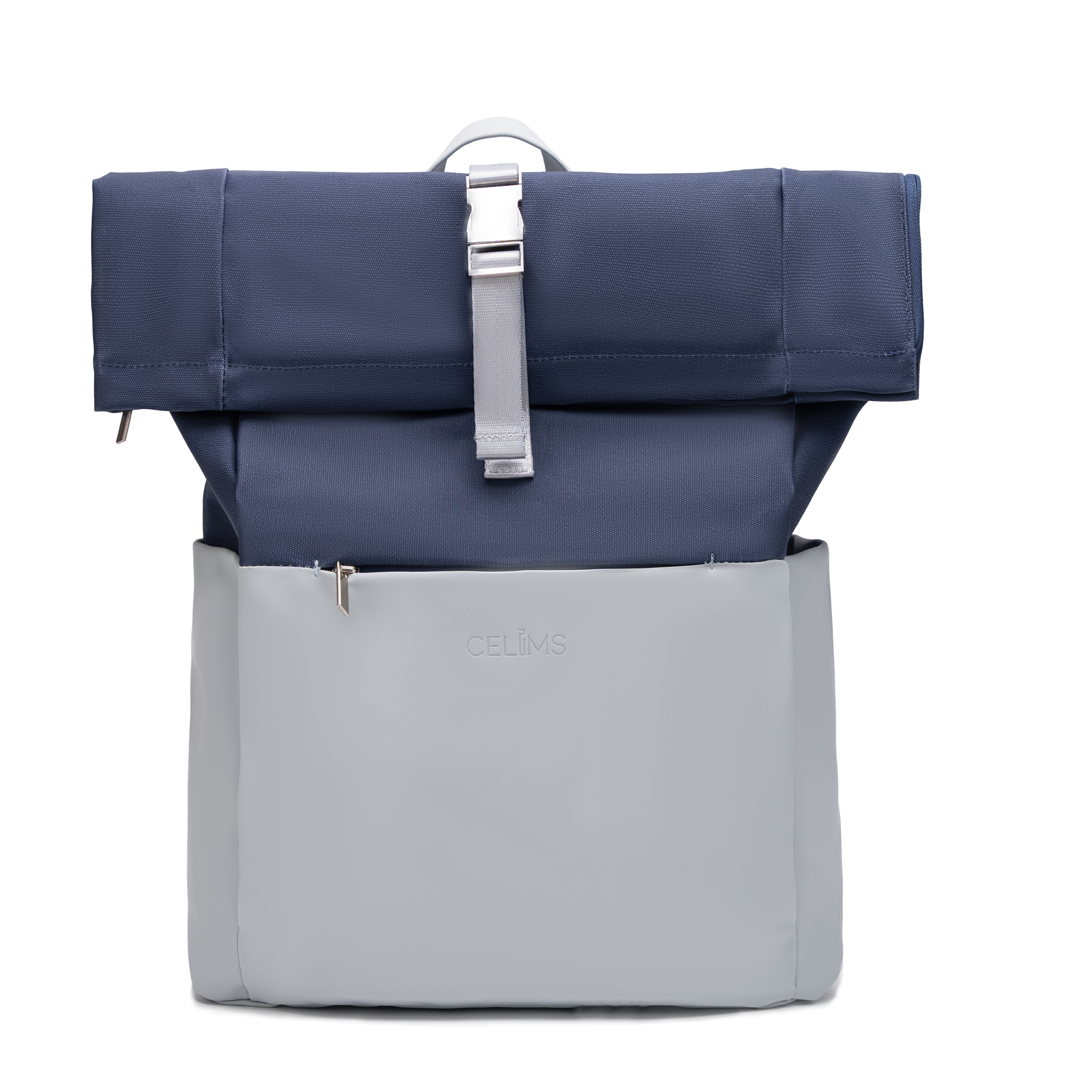 Mochila enrollable CELIMS - Equipaje de mano 40x30x20cm - Impermeable y ultrarresistente - Gris