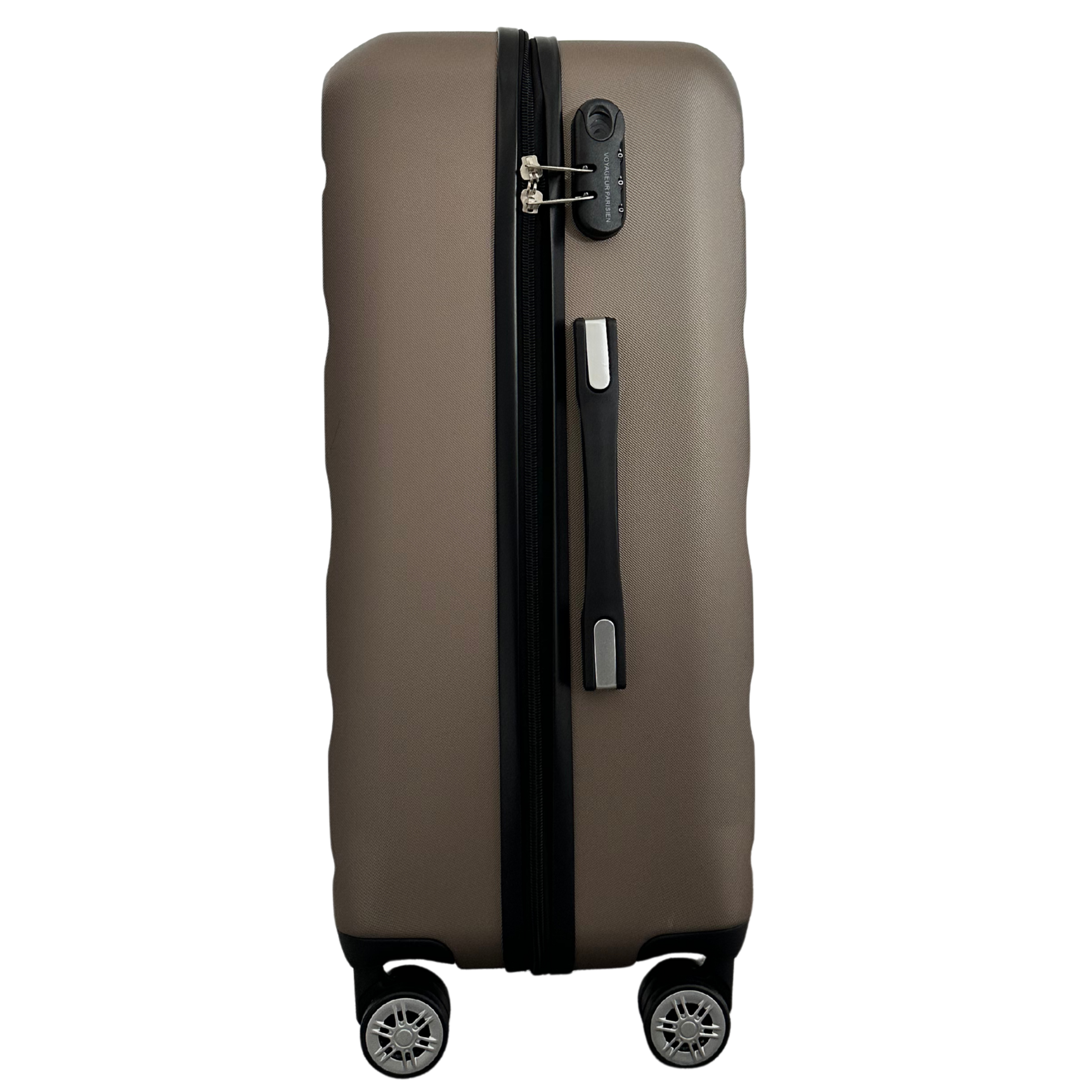 Valise Moyenne 65cm Voyageur Parisien | Cadenas | Double Roulettes | Légère et Rigide