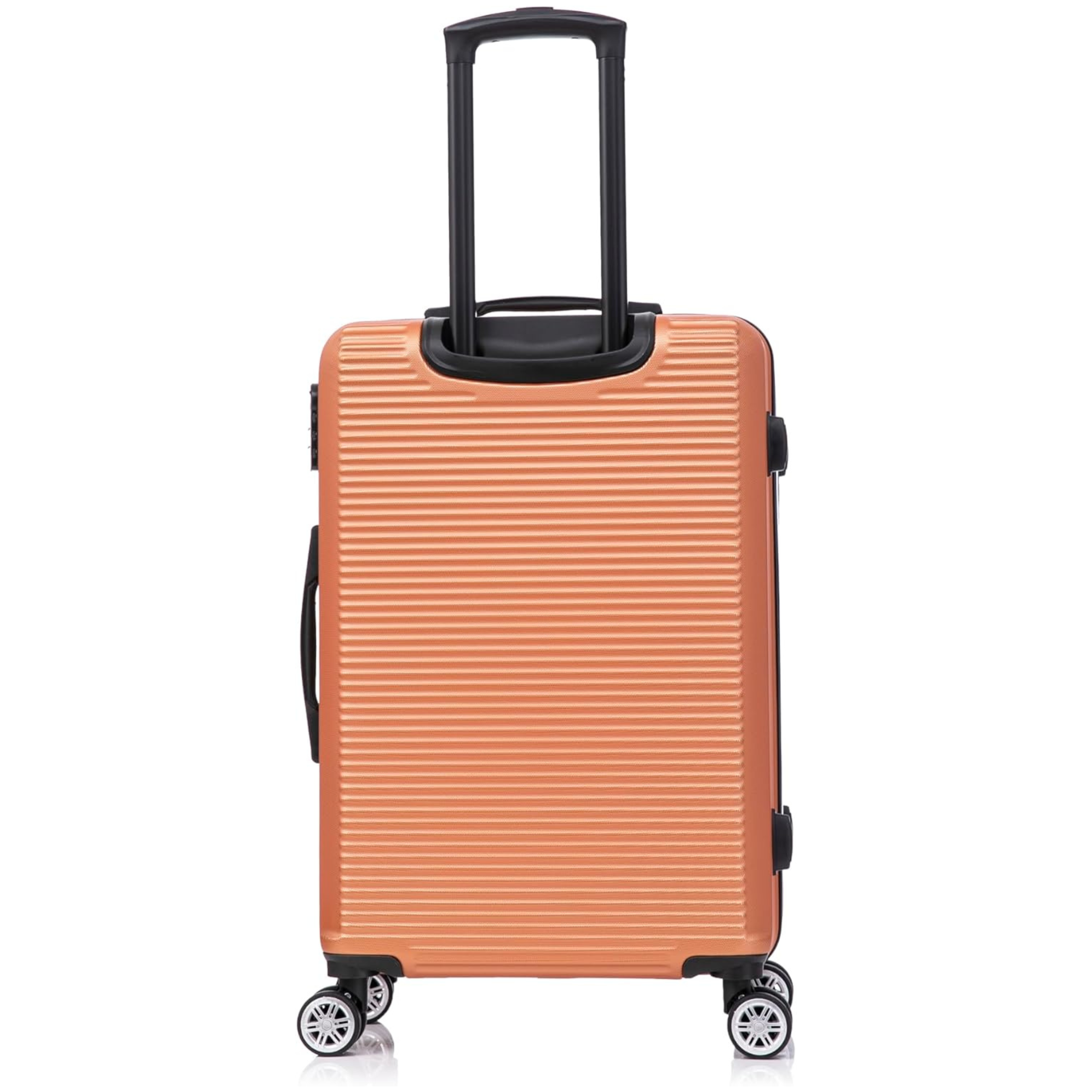 Set De Valise 4 pièces Week-end | Valise Cabine | Valise Moyenne | Valise Grande | Vanity – Corail