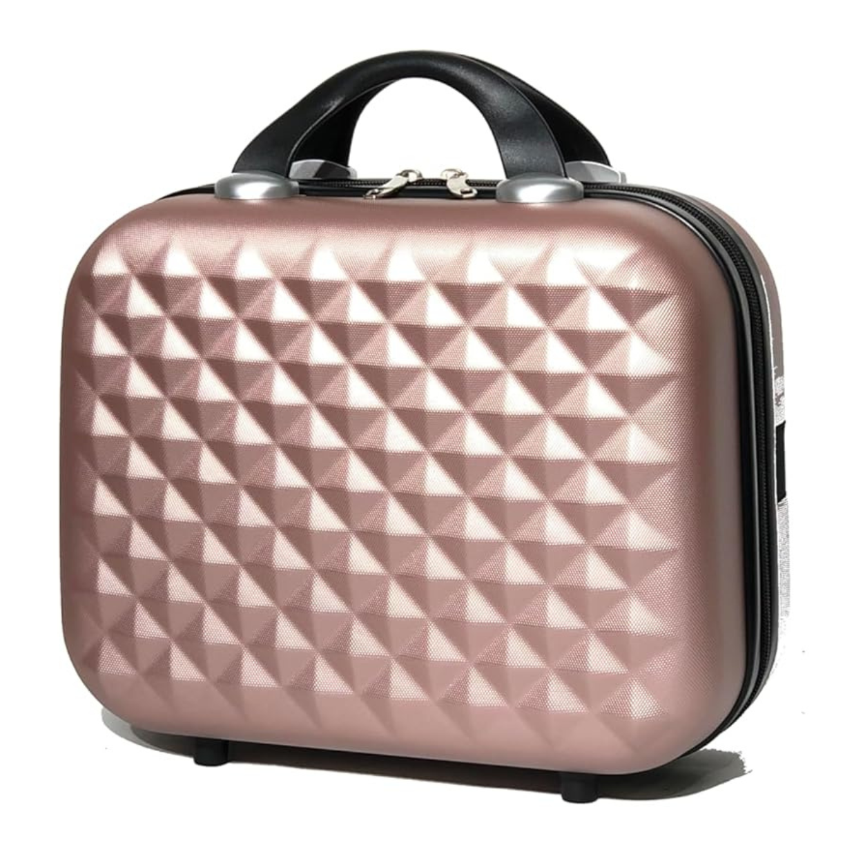 Valise Grande avec Vanity Urban | Grande Valise Rigide | 75x45x28 | Rose Gold - Celims France