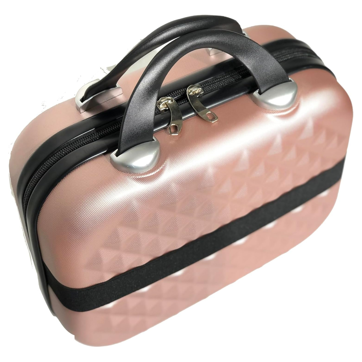 Valise Moyenne avec Vanity Urban | Valise Rigide | 65x40x25 | Rose Gold - Celims France