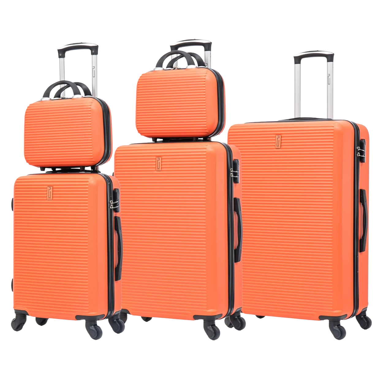 SET – 5-teiliges Set – ABS (XL-75 cm) (L-65 cm) (S-55 cm) (Waschtisch 30 & 35 cm)