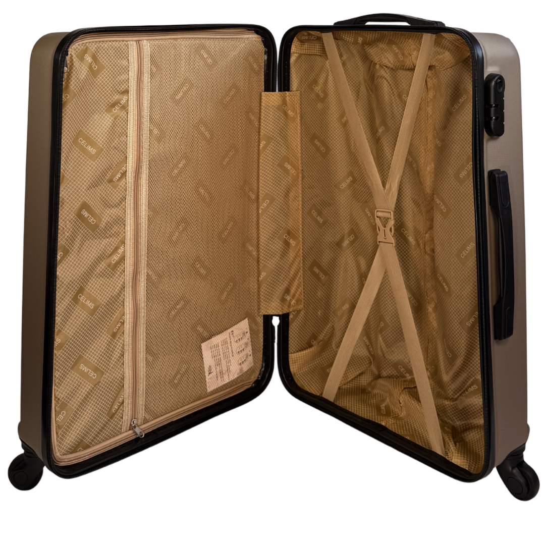 CONJUNTO - Set de 2 Maletas - ABS - Cabina S (55cm) - Bodega L (65cm)