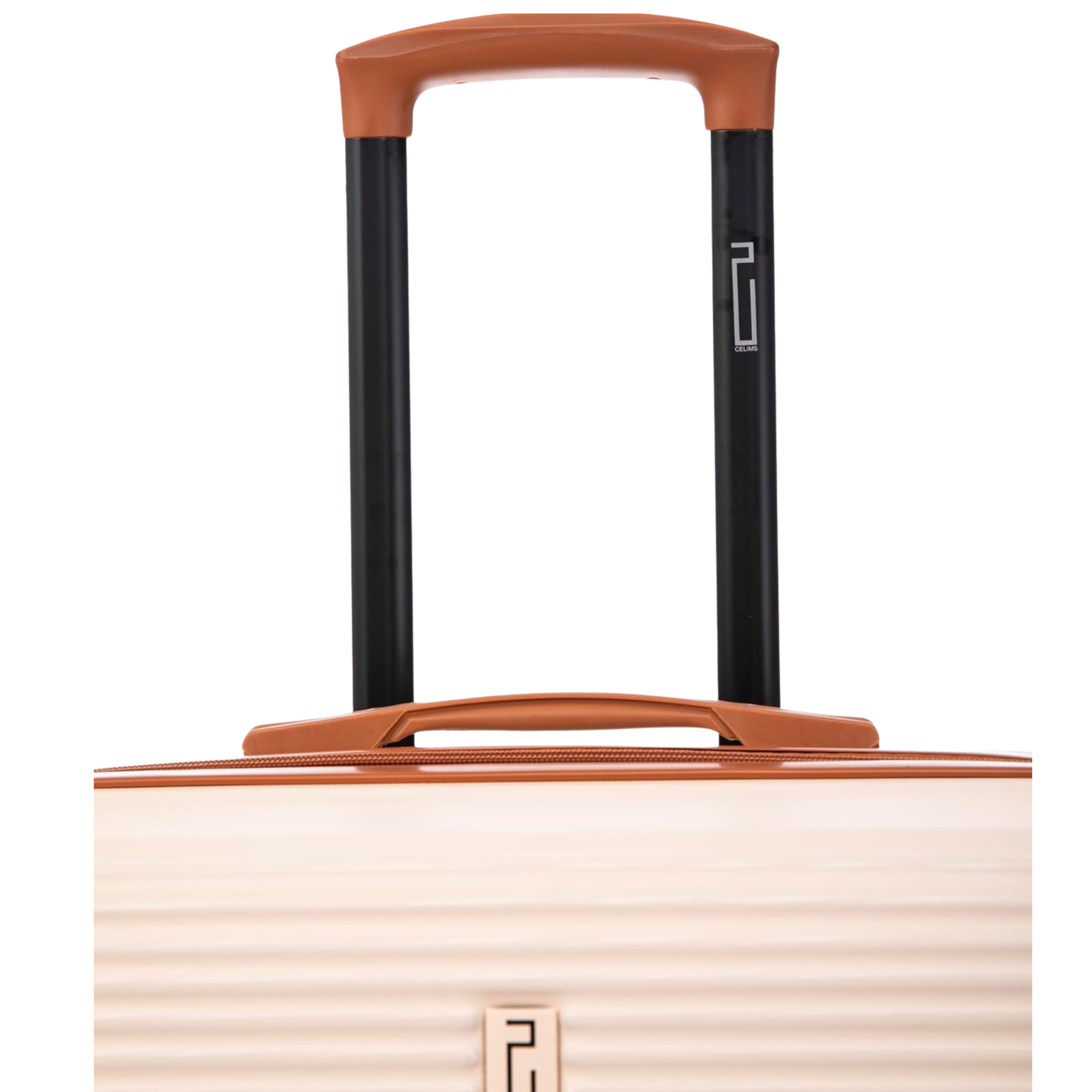 5-teiliges Wochenendkoffer-Set | Kabinenkoffer | Mittlerer Koffer | Großer Koffer | 2x Schminktisch – Orange