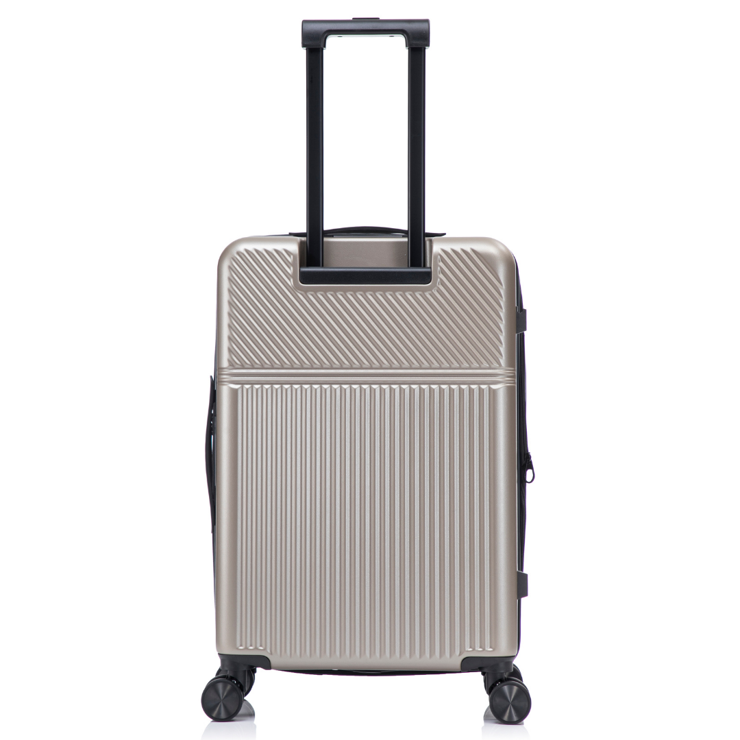 Valise Cabine 58 cm ABS – Front Opening - Extensible & Serrure TSA
