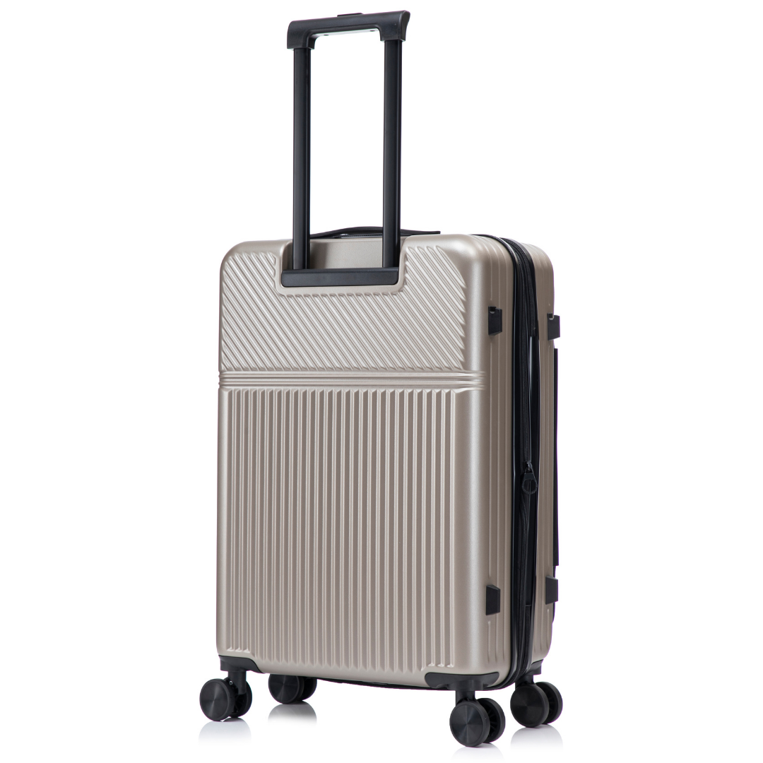 Valise Cabine 58 cm ABS – Front Opening - Extensible & Serrure TSA