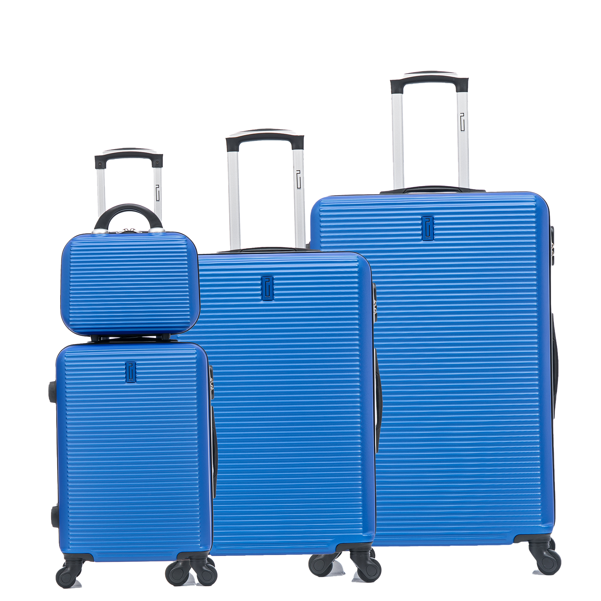 4-piece Weekend suitcase set (cabin, medium, large + vanity)