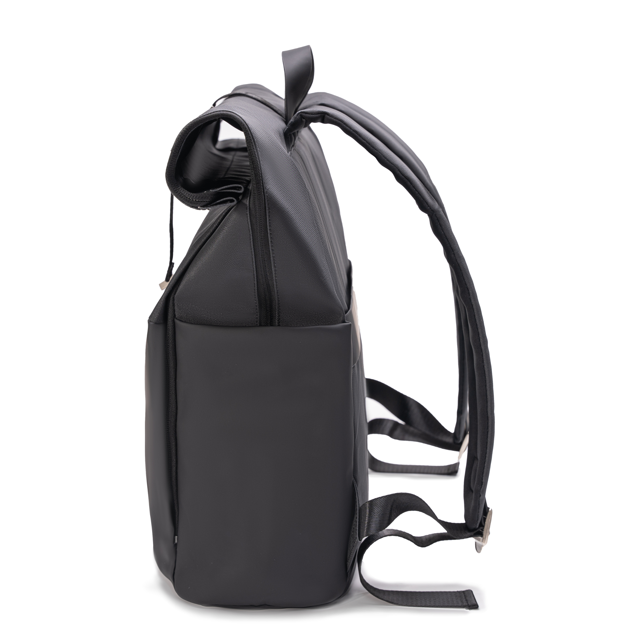 Mochila enrollable CELIMS - Equipaje de mano 40x30x20cm - Impermeable y ultrarresistente - Negra