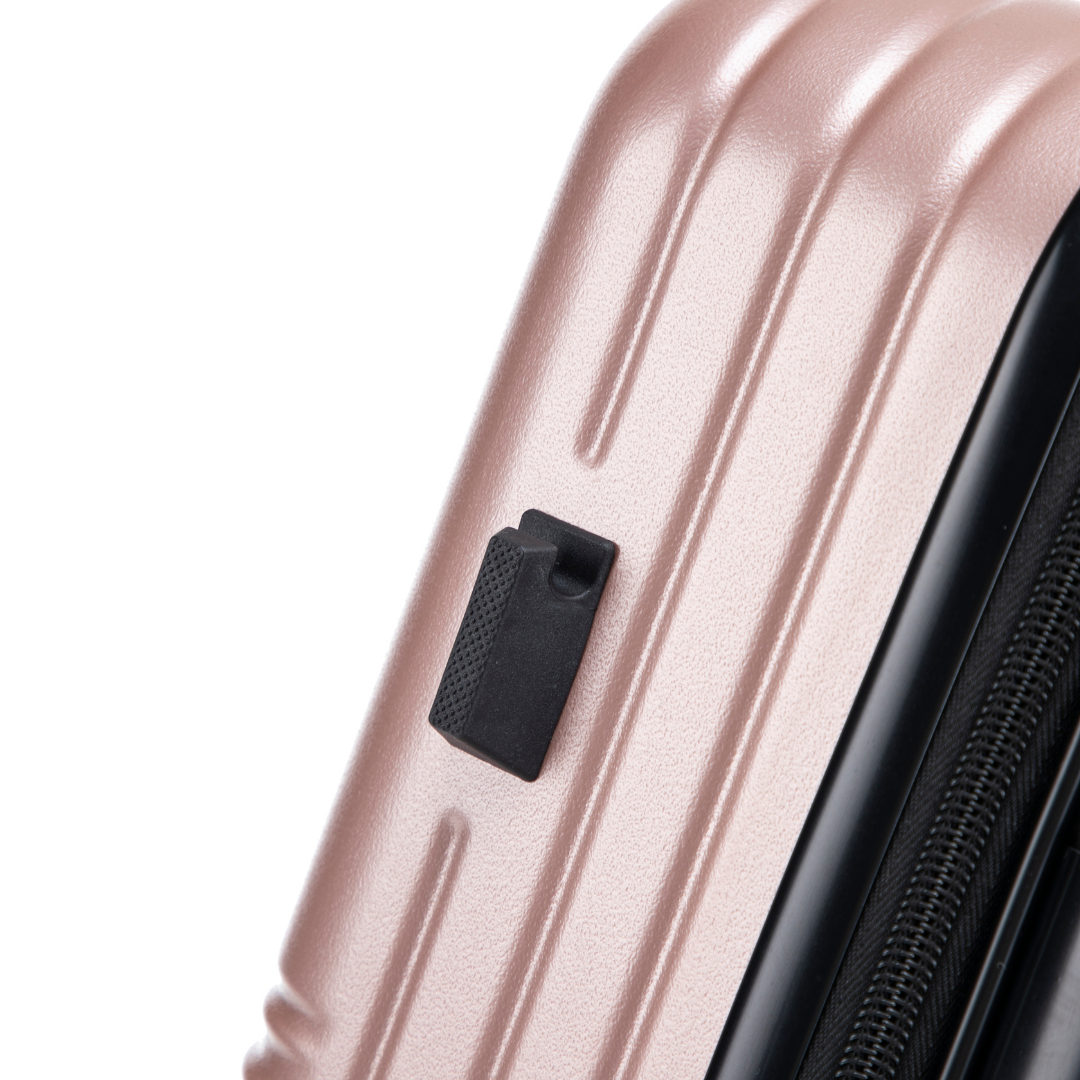 Valise Cabine 58 cm ABS – Front Opening - Extensible & Serrure TSA