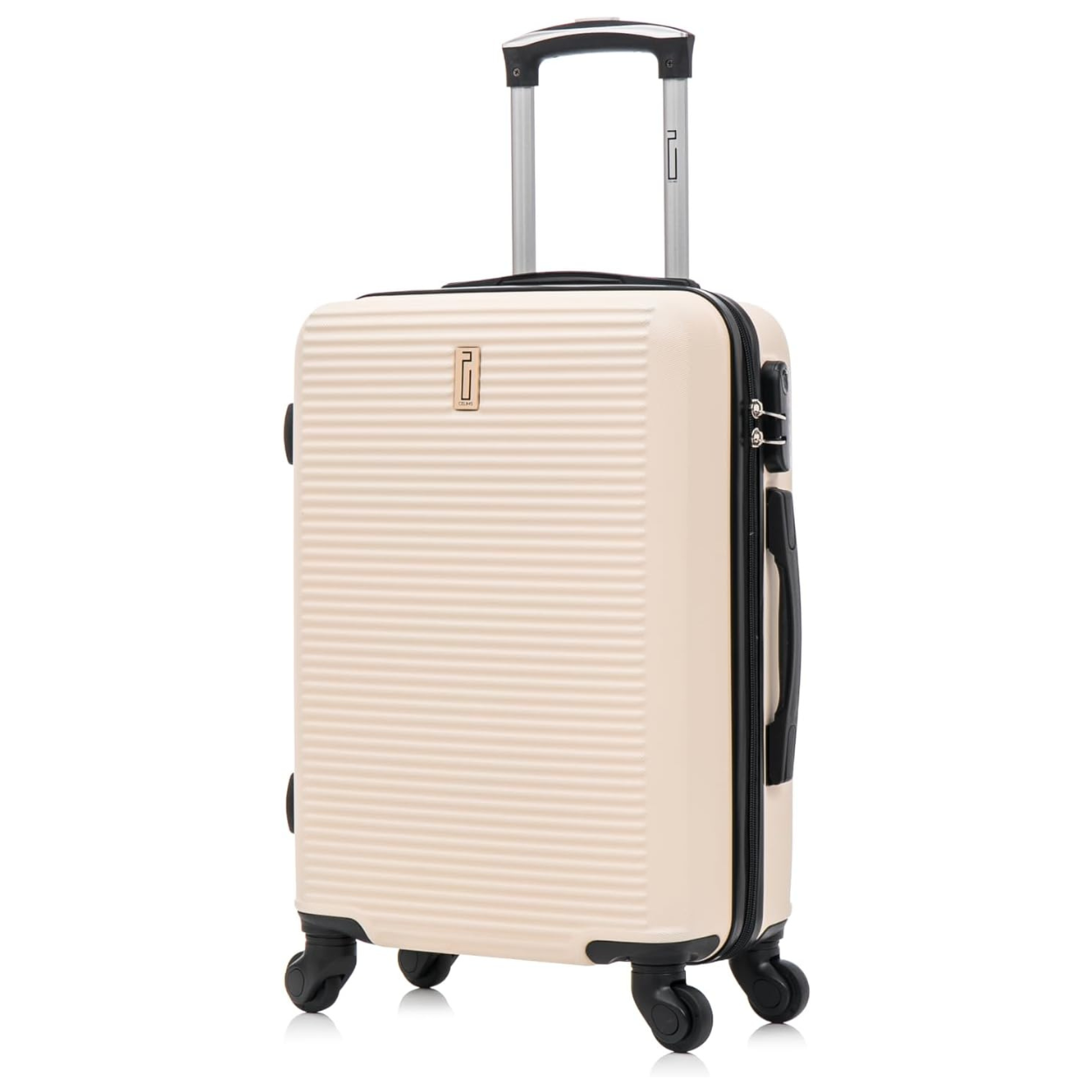 Set De Valise 3 pièces Week-end – Valise Cabine | Valise Moyenne | Valise Grande – Beige - Celims France