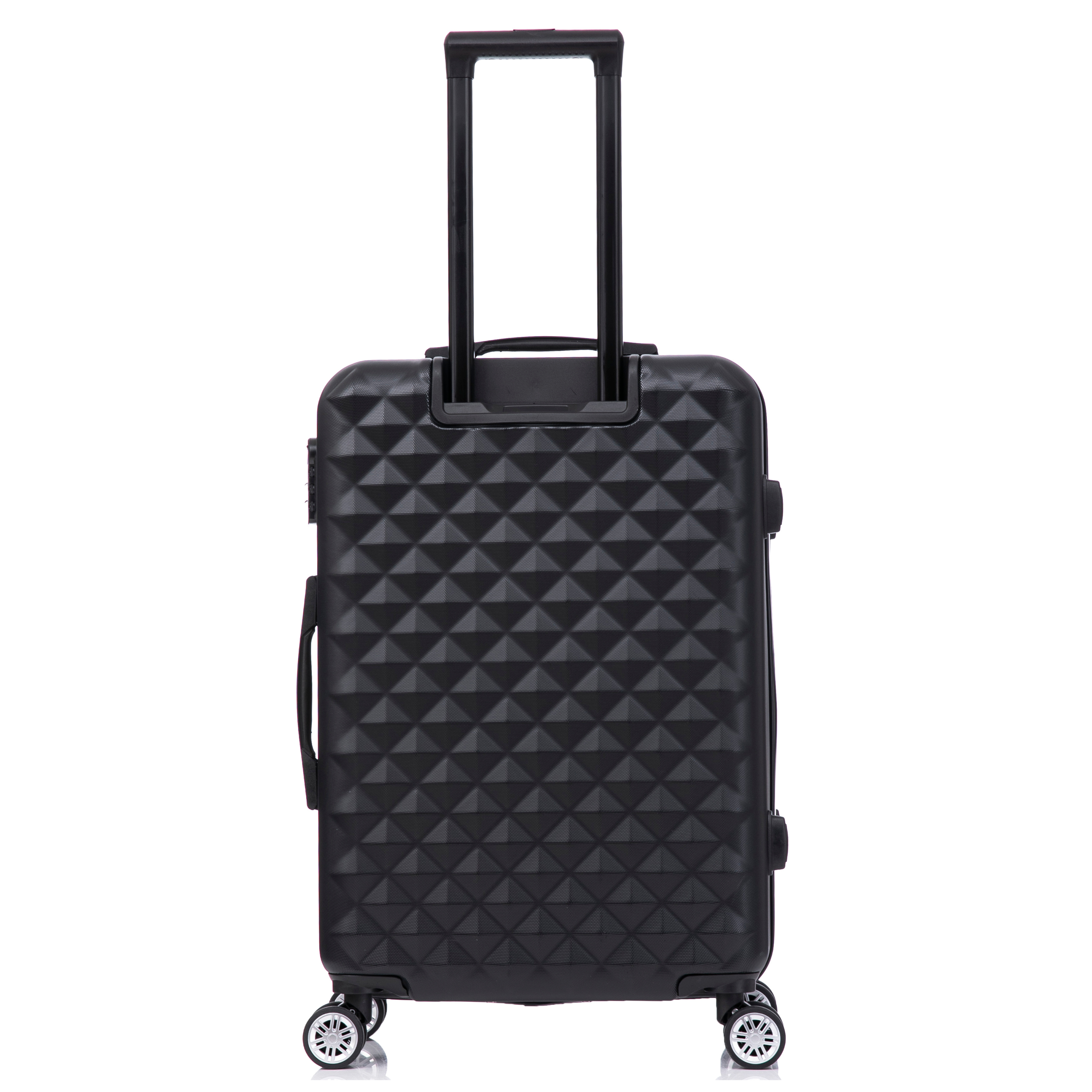 Maleta urbana mediana | Estuche rígido | 65x40x25 | Negro