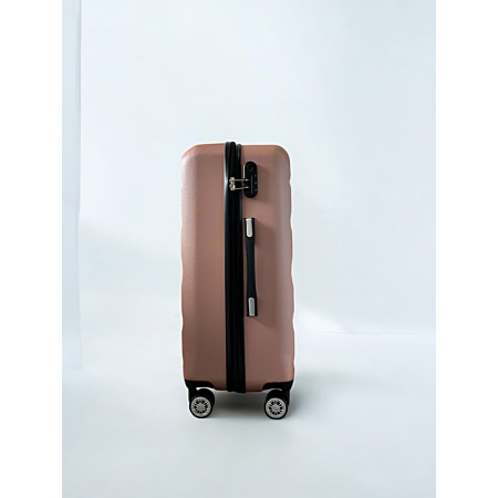Valise Moyenne 65cm Voyageur Parisien | Cadenas | Double Roulettes | Légère et Rigide |