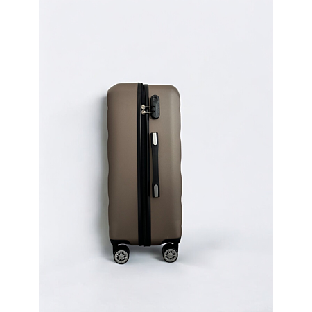 Valise Moyenne 65cm Voyageur Parisien | Cadenas | Double Roulettes | Légère et Rigide |