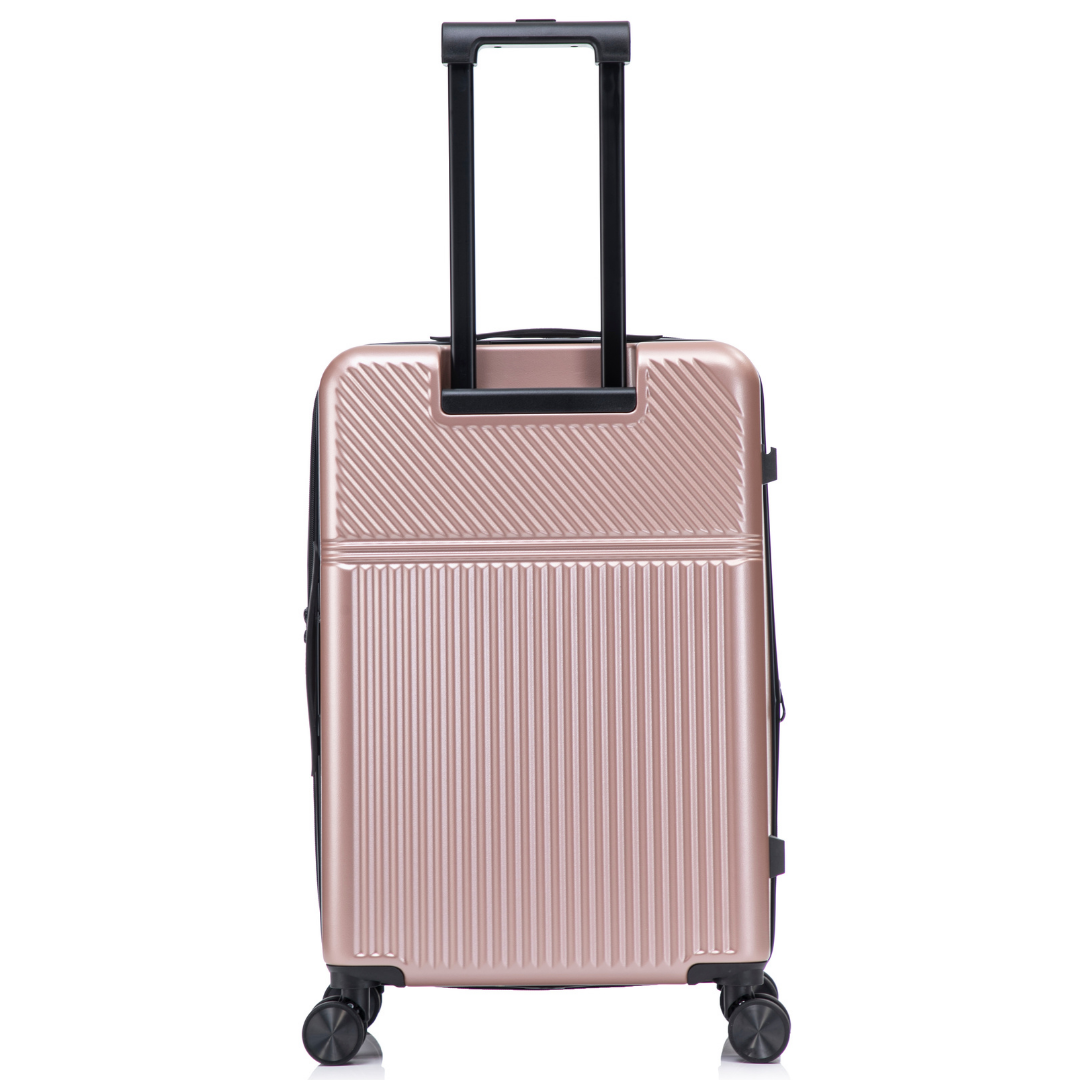 Valise Cabine 58 cm ABS – Front Opening - Extensible & Serrure TSA