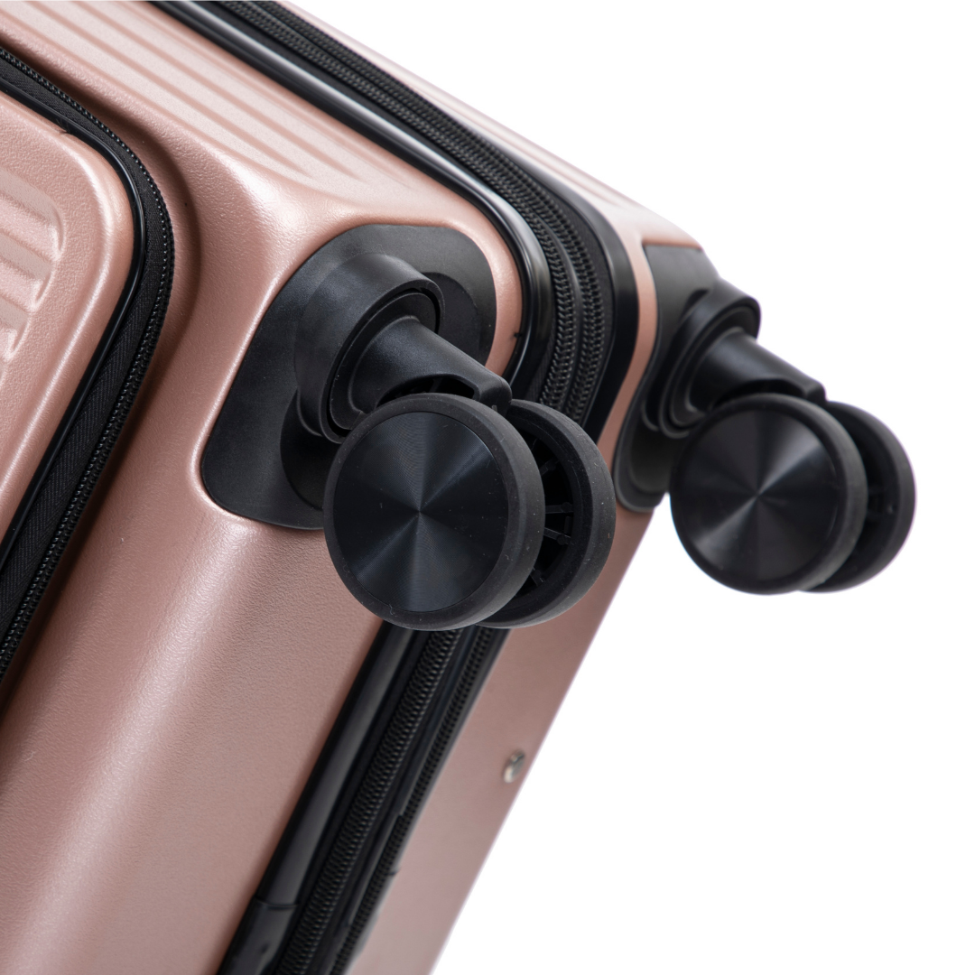 Valise Cabine 58 cm ABS – Front Opening - Extensible & Serrure TSA