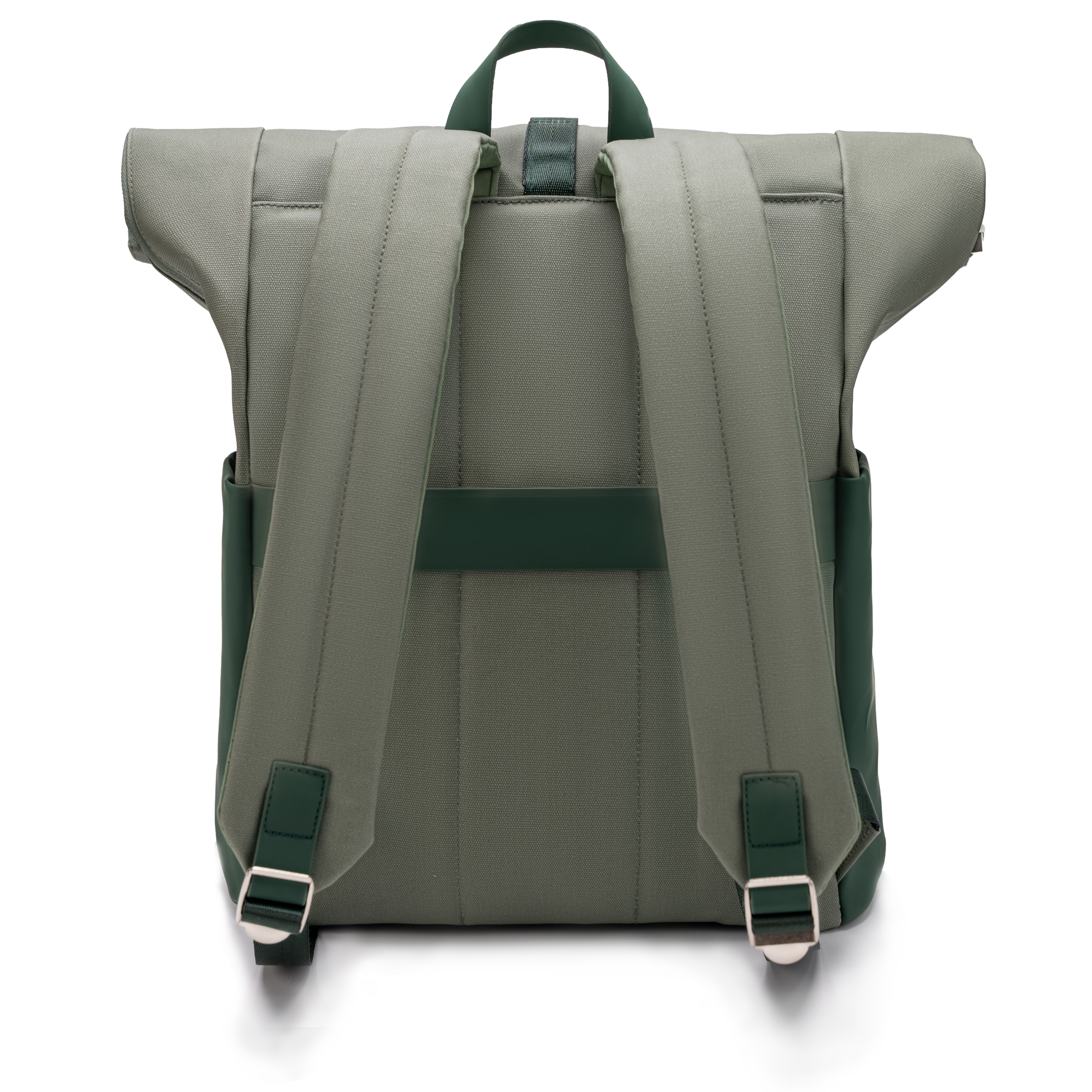 Mochila enrollable CELIMS - Equipaje de mano 40x30x20cm - Impermeable y ultrarresistente - Verde