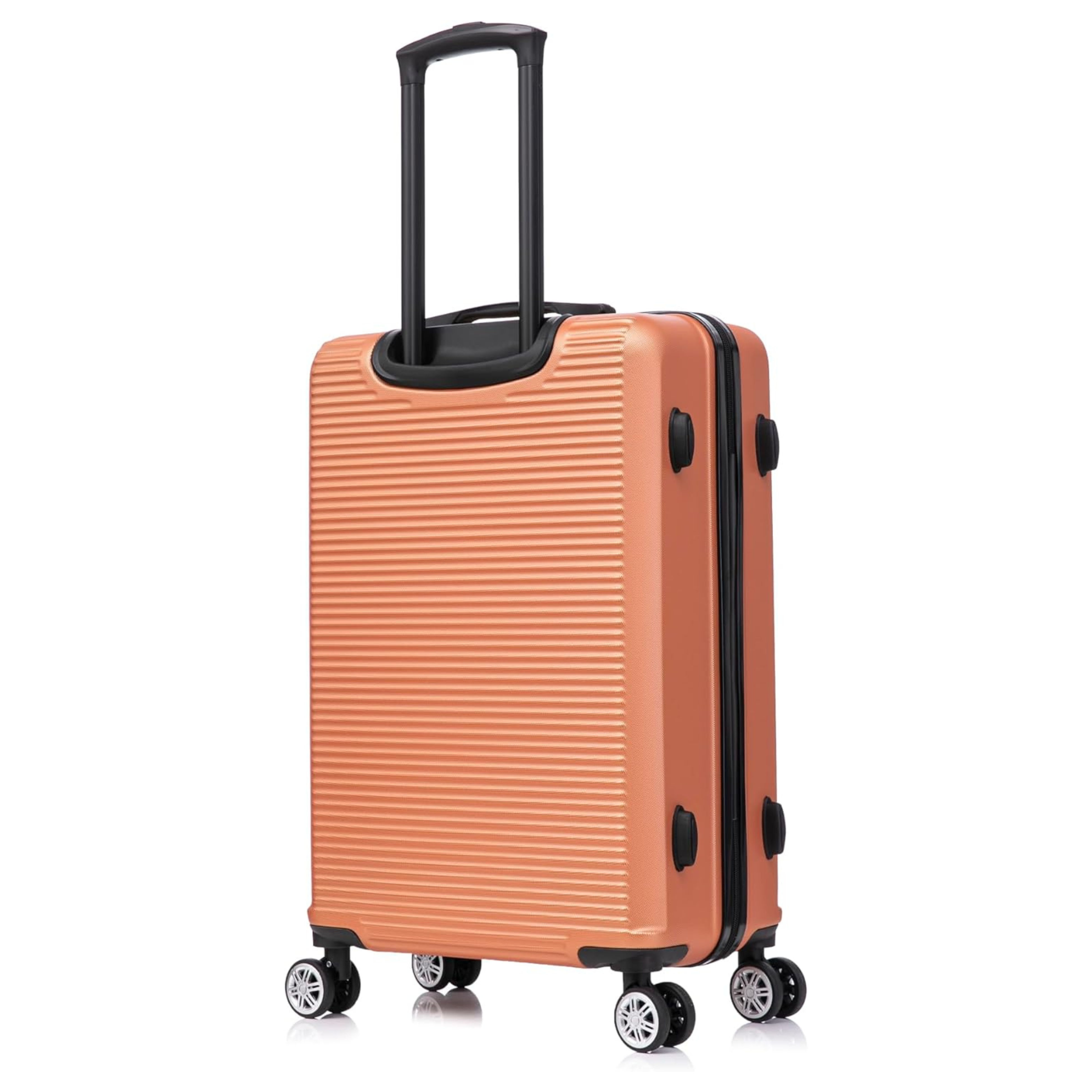 Set De Valise 4 pièces Week-end | Valise Cabine | Valise Moyenne | Valise Grande | Vanity – Corail