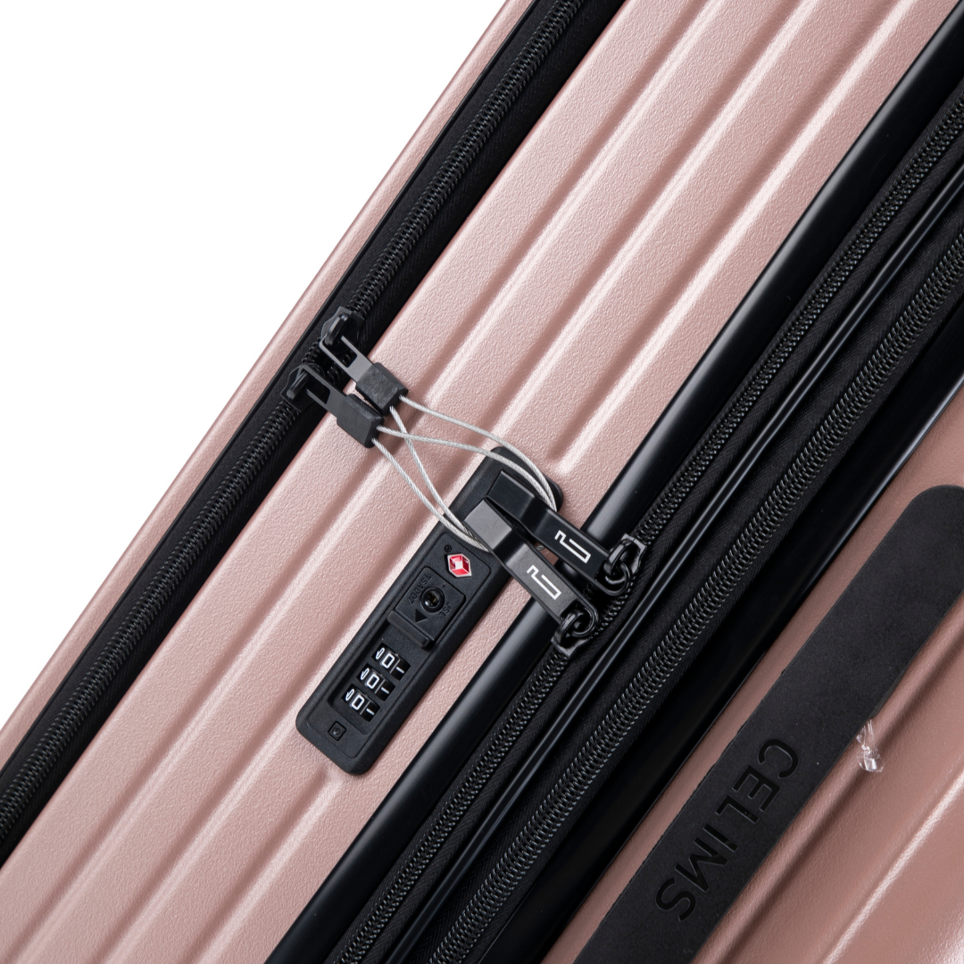 Valise Cabine 58 cm ABS – Front Opening - Extensible & Serrure TSA