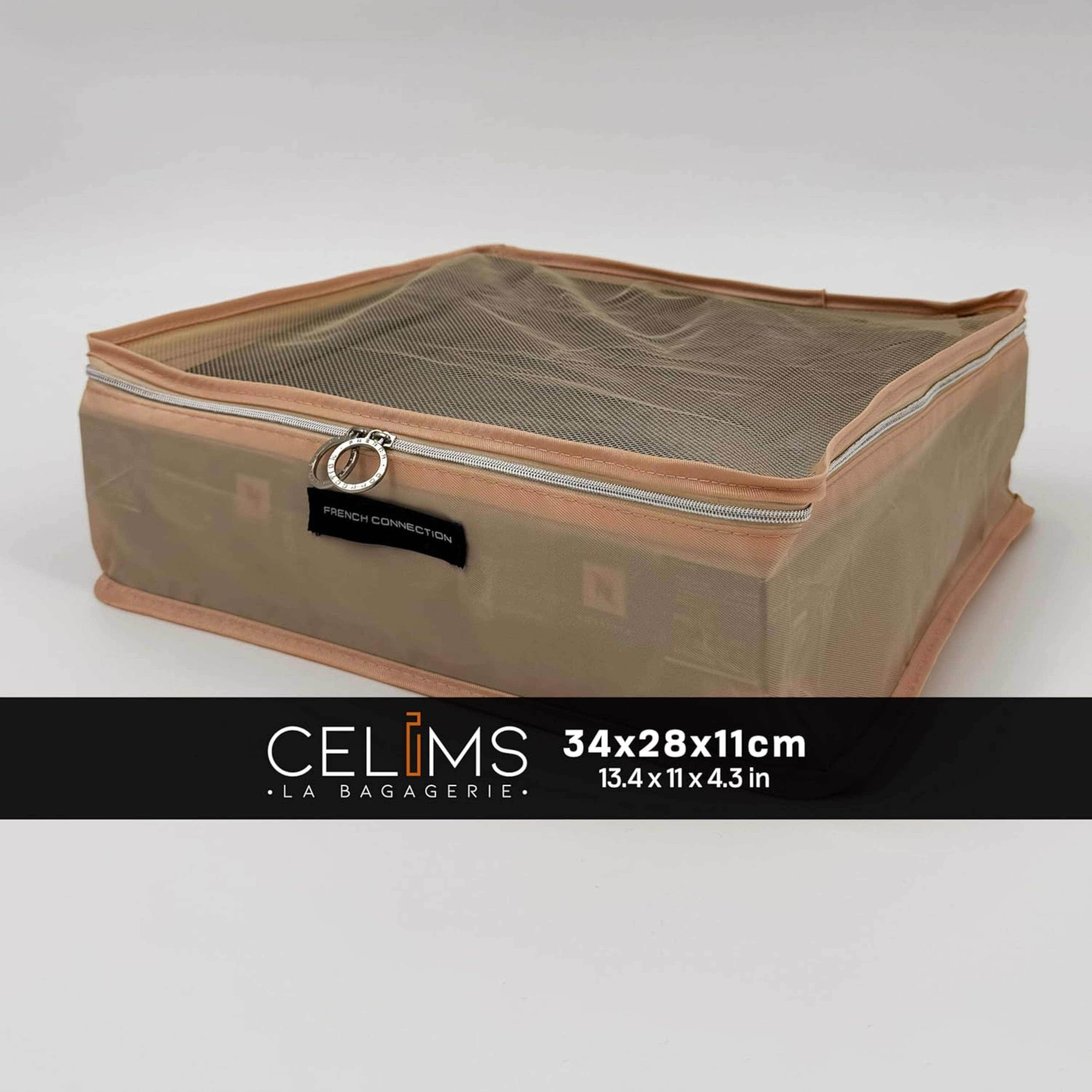 Organisateurs de Voyage | Lot de 6 pièces | Organiseurs de Bagage | Cubes de Rangement Valise Légers et Résistants Rose