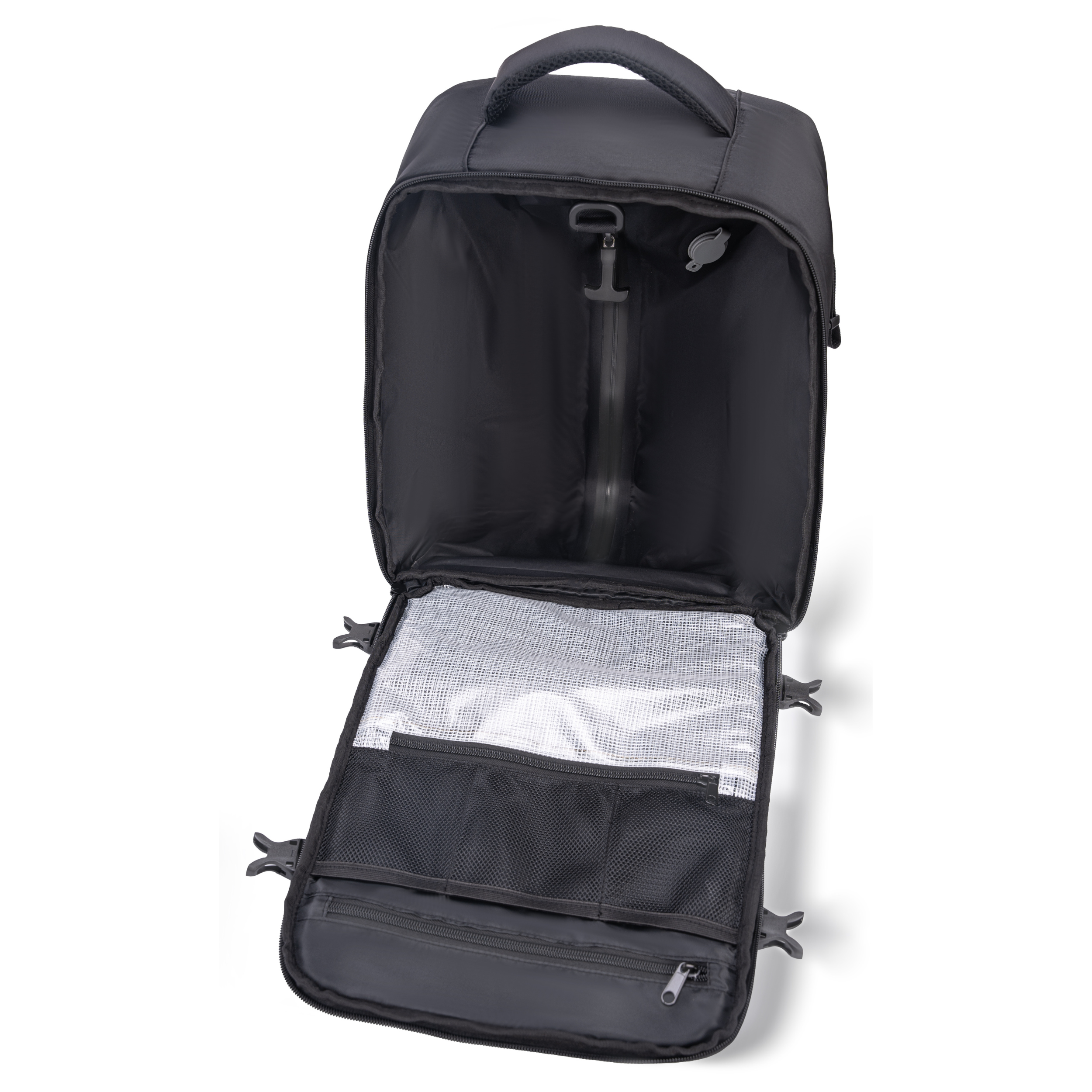 Mochila CELIMS sellada al vacío 40x30x20 - Equipaje de mano - Impermeable - Negra