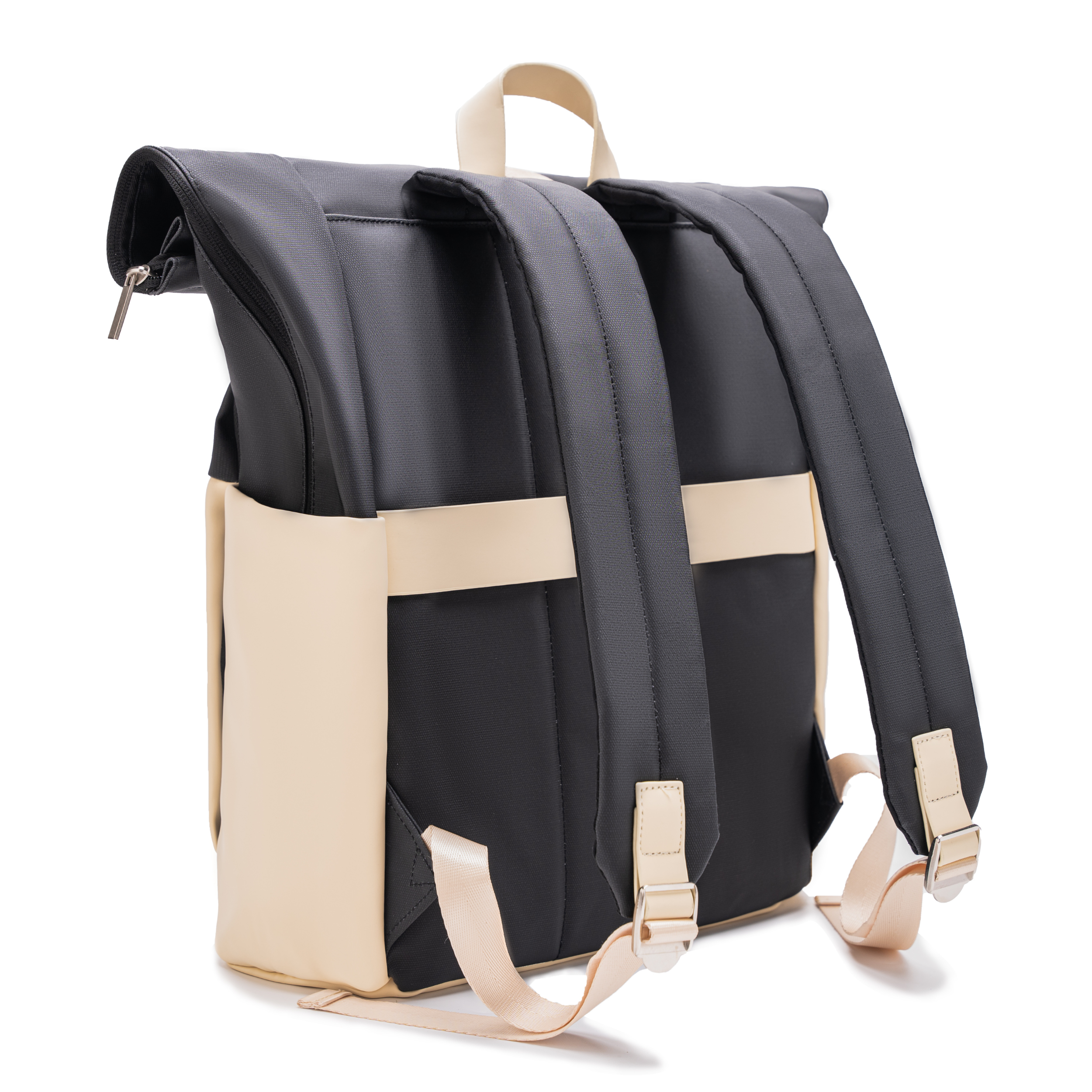 Mochila enrollable CELIMS - Equipaje de mano 40x30x20cm - Impermeable y ultrarresistente - Arena