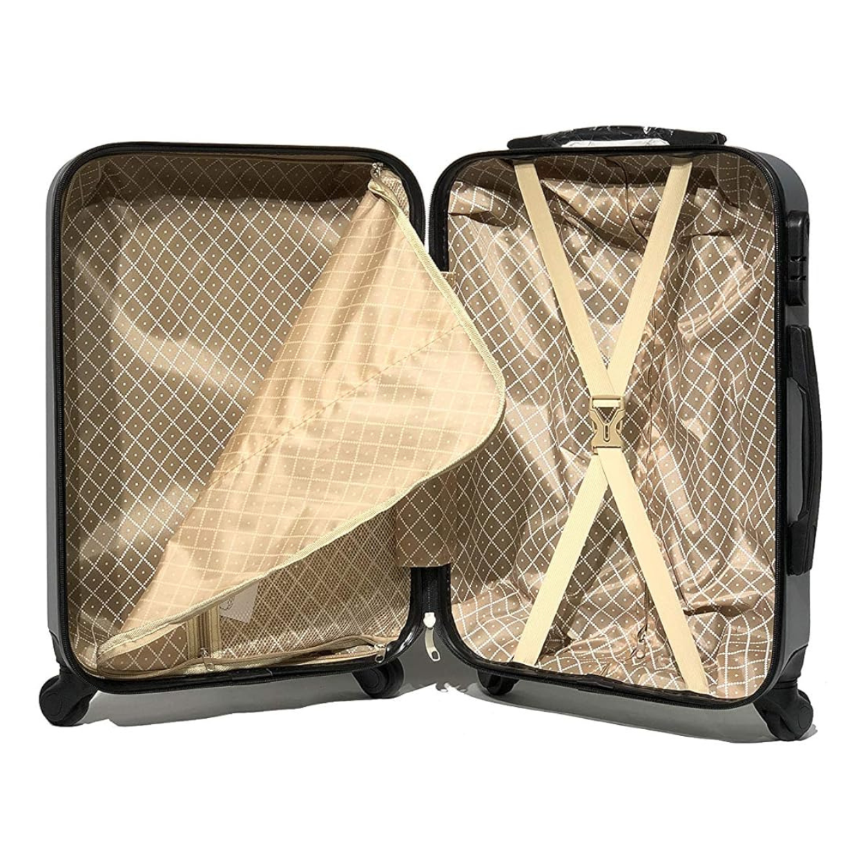 Valise Cabine avec Vanity Urban | Bagage Cabine | 55x40x20 | Argent - Celims France