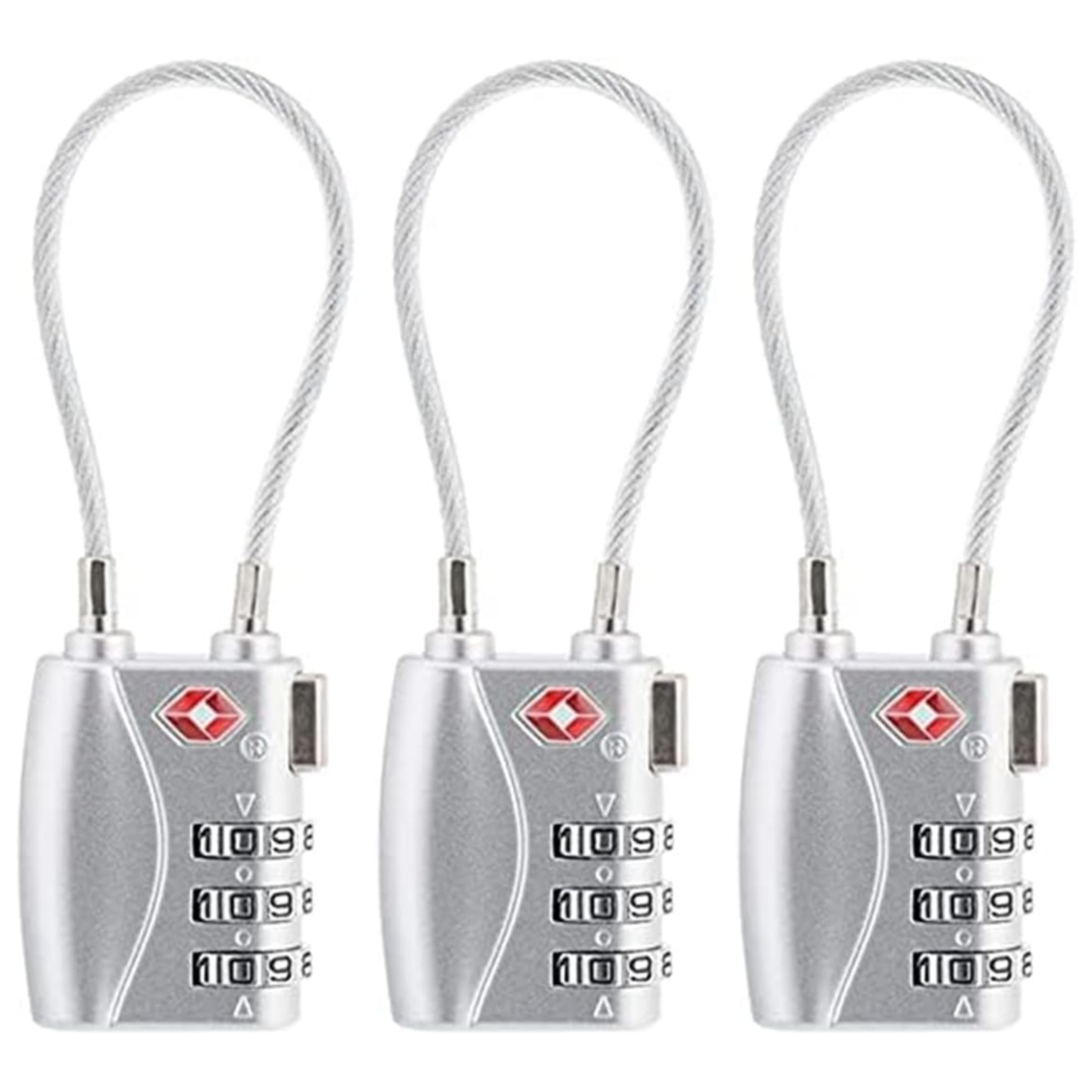 Cadenas TSA Valise Avion | Cadenas Code | Cadenas Valise | Protection Idéale pour Vos Bagages |