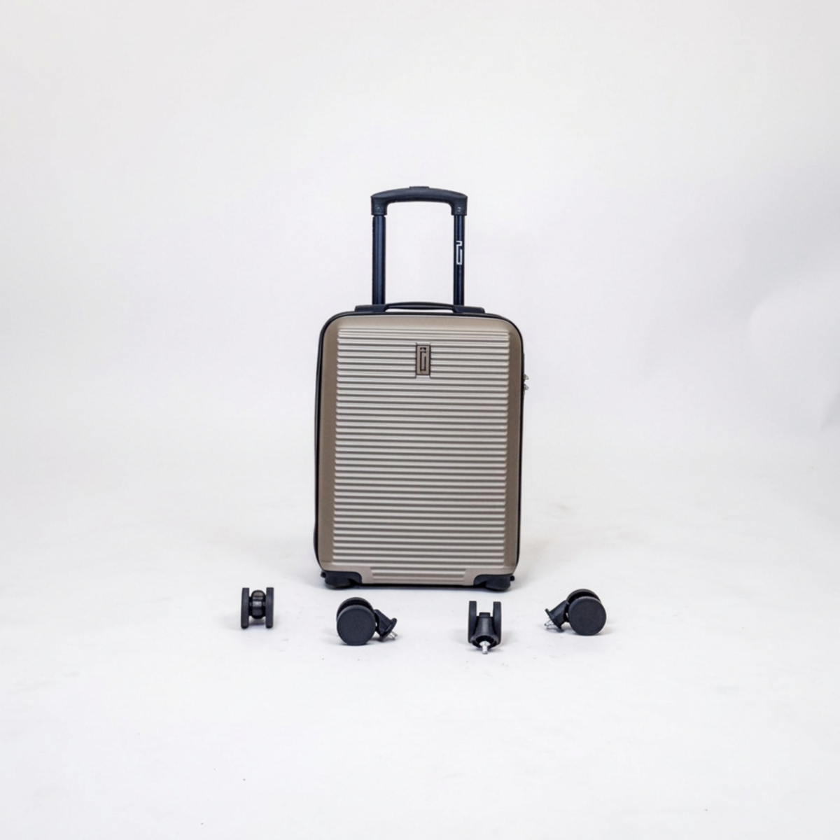 Maleta de cabina ABS - XS con ruedas extraíbles (45 cm)