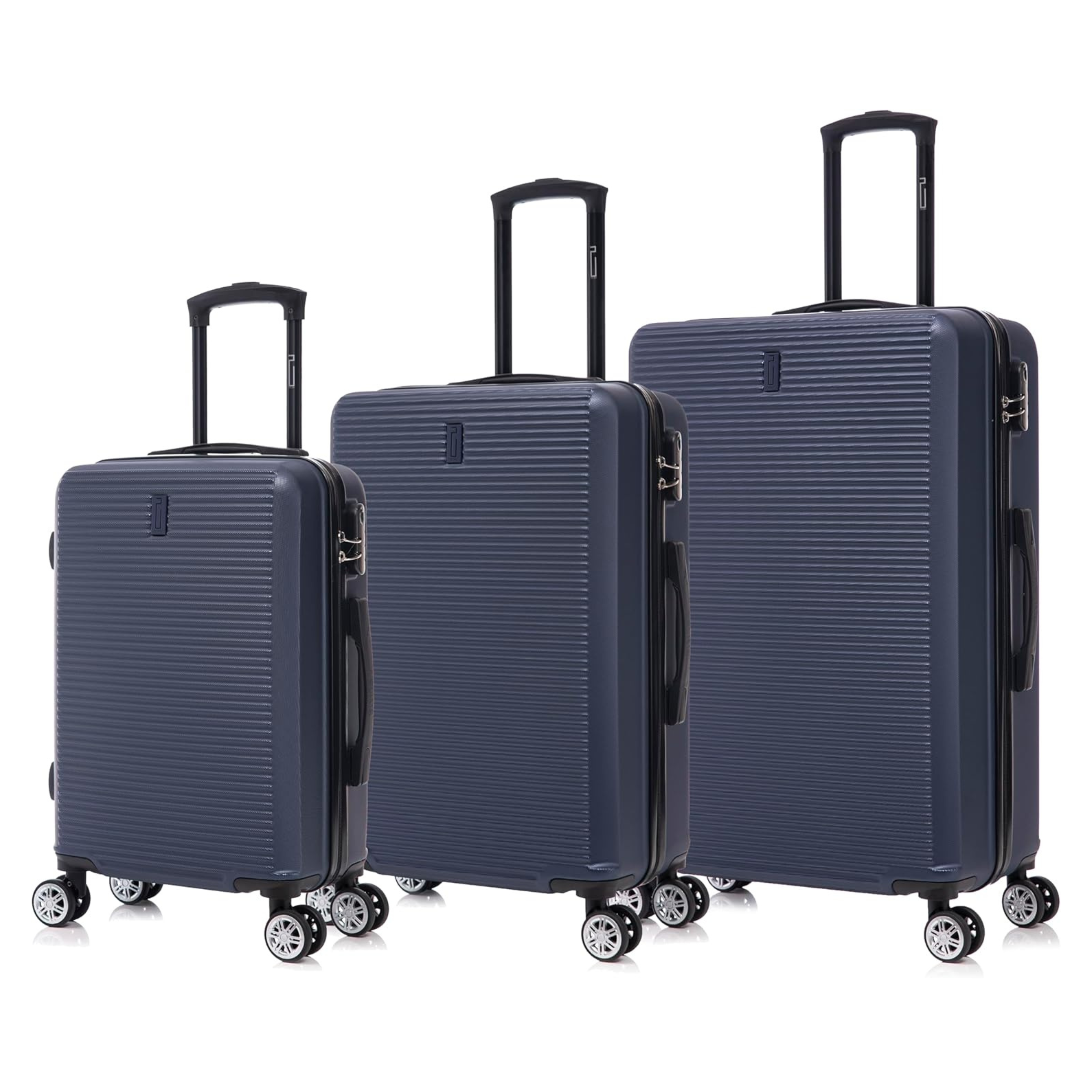 3-teiliges Wochenendkoffer-Set – Kabinenkoffer | Mittlerer Koffer | Großer Koffer – Beige