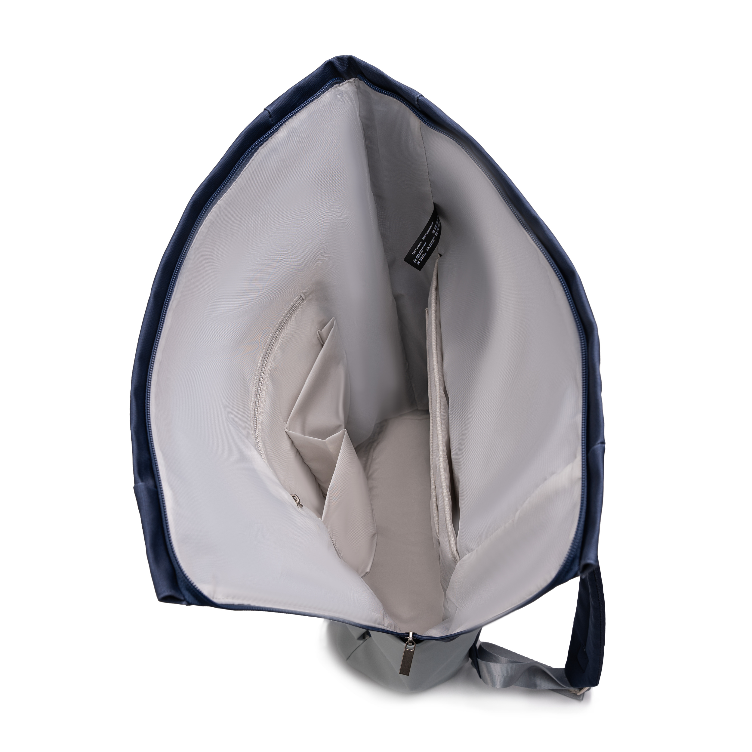 Mochila enrollable CELIMS - Equipaje de mano 40x30x20cm - Impermeable y ultrarresistente - Gris