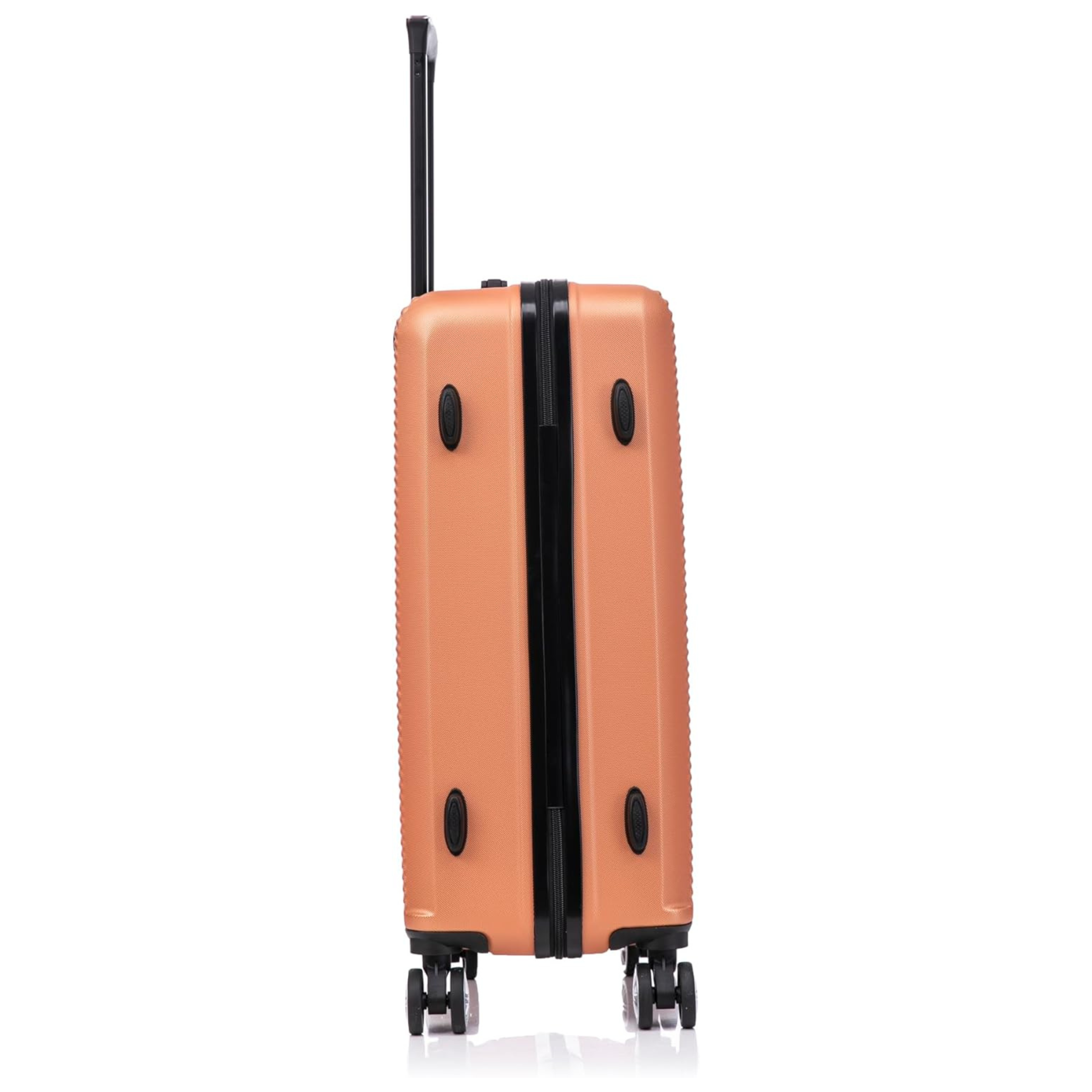 Set De Valise 4 pièces Week-end | Valise Cabine | Valise Moyenne | Valise Grande | Vanity – Corail