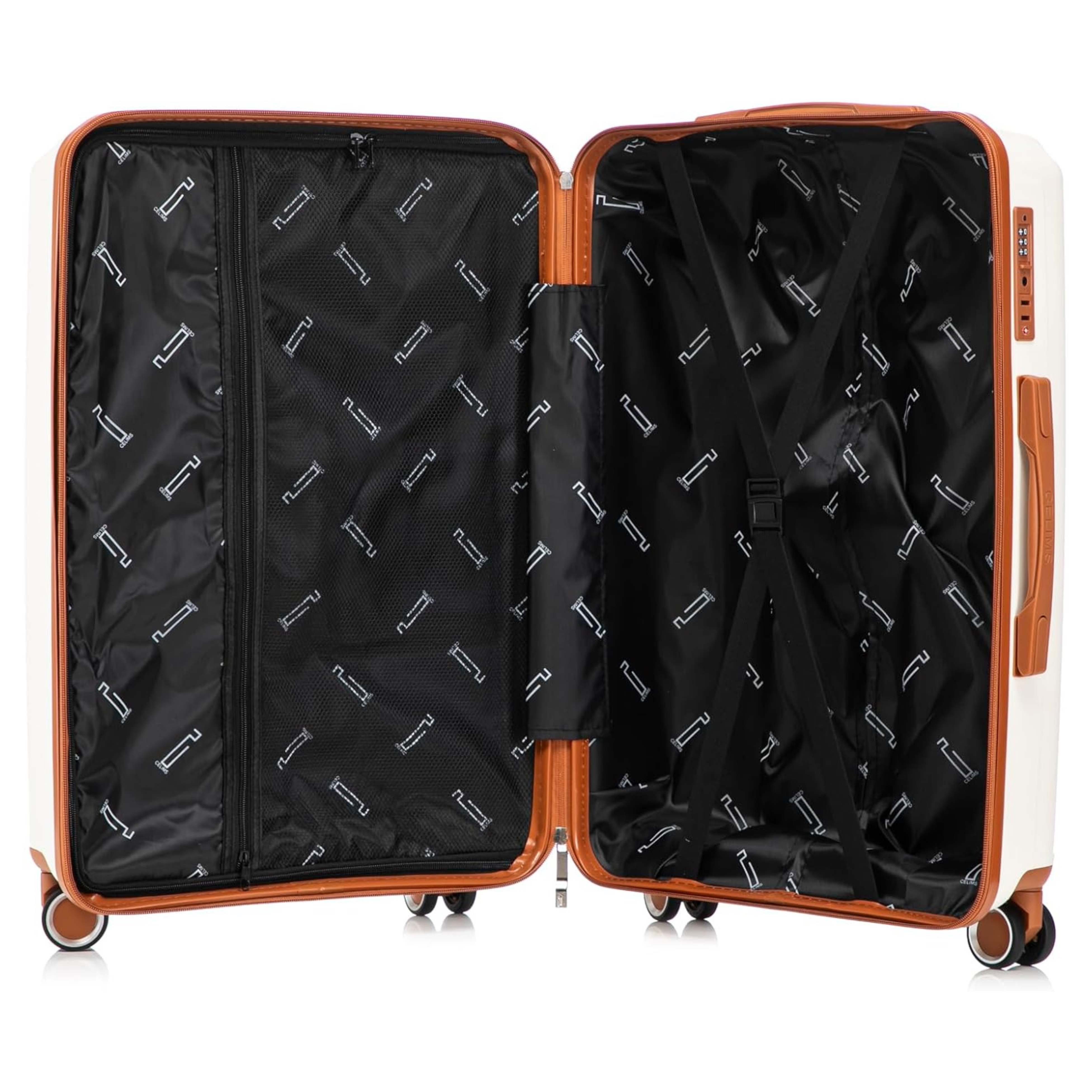 20” Carry-On Suitcase Polypropylene | Cabin Luggage | Blue